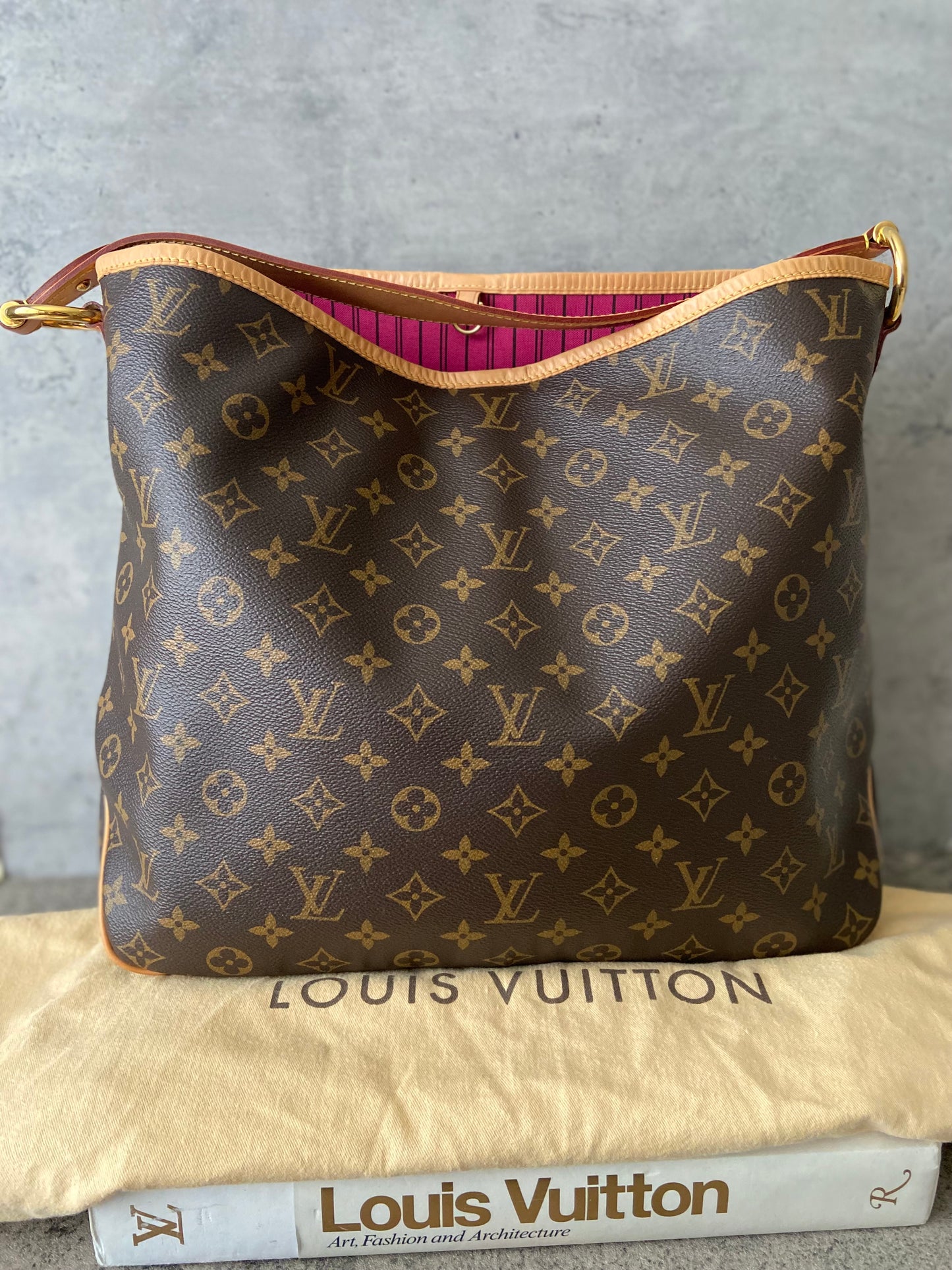 LV Delightful MM Pivoine