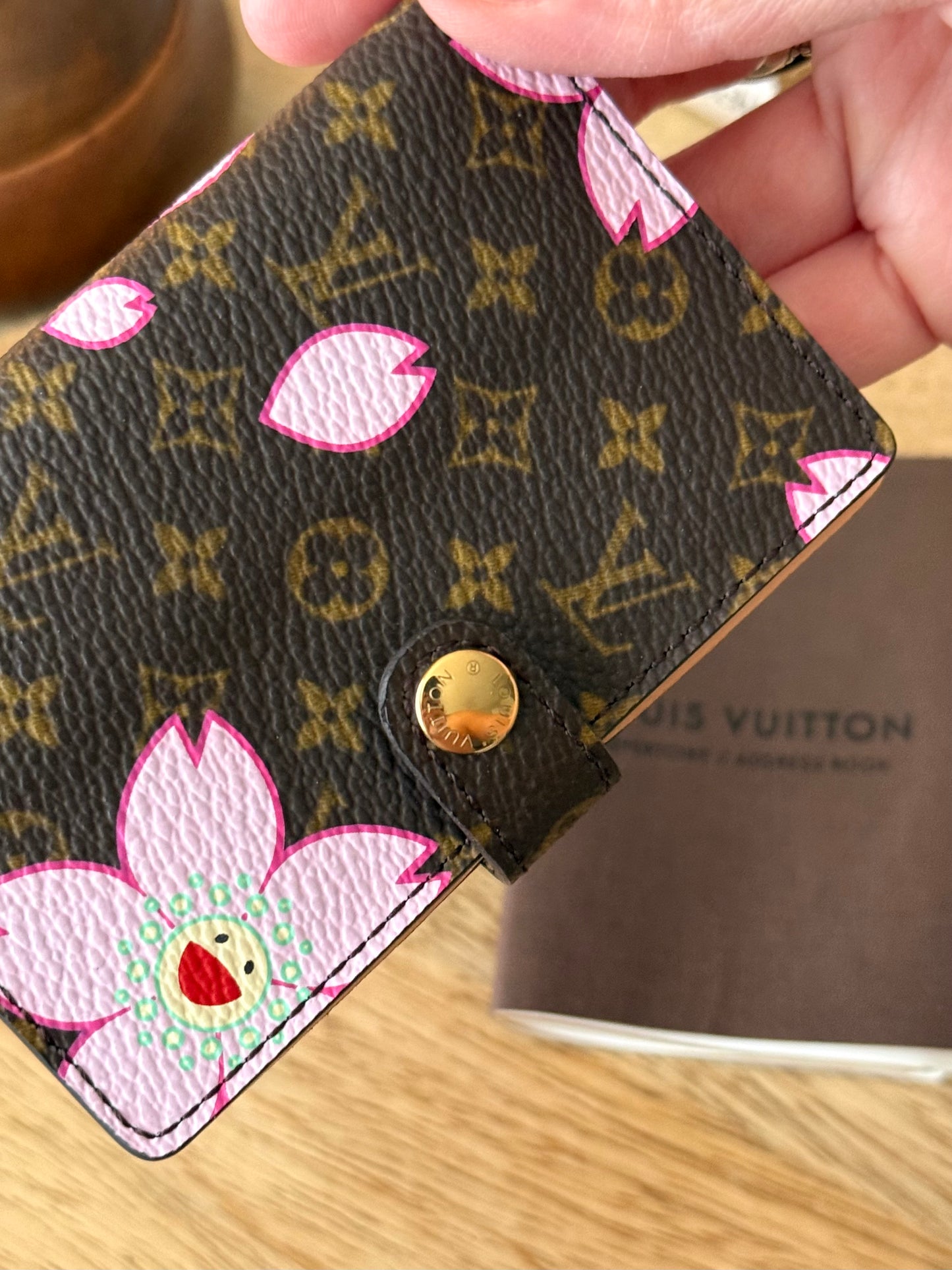 LV Mini Agenda Murakami Cherry Blossom