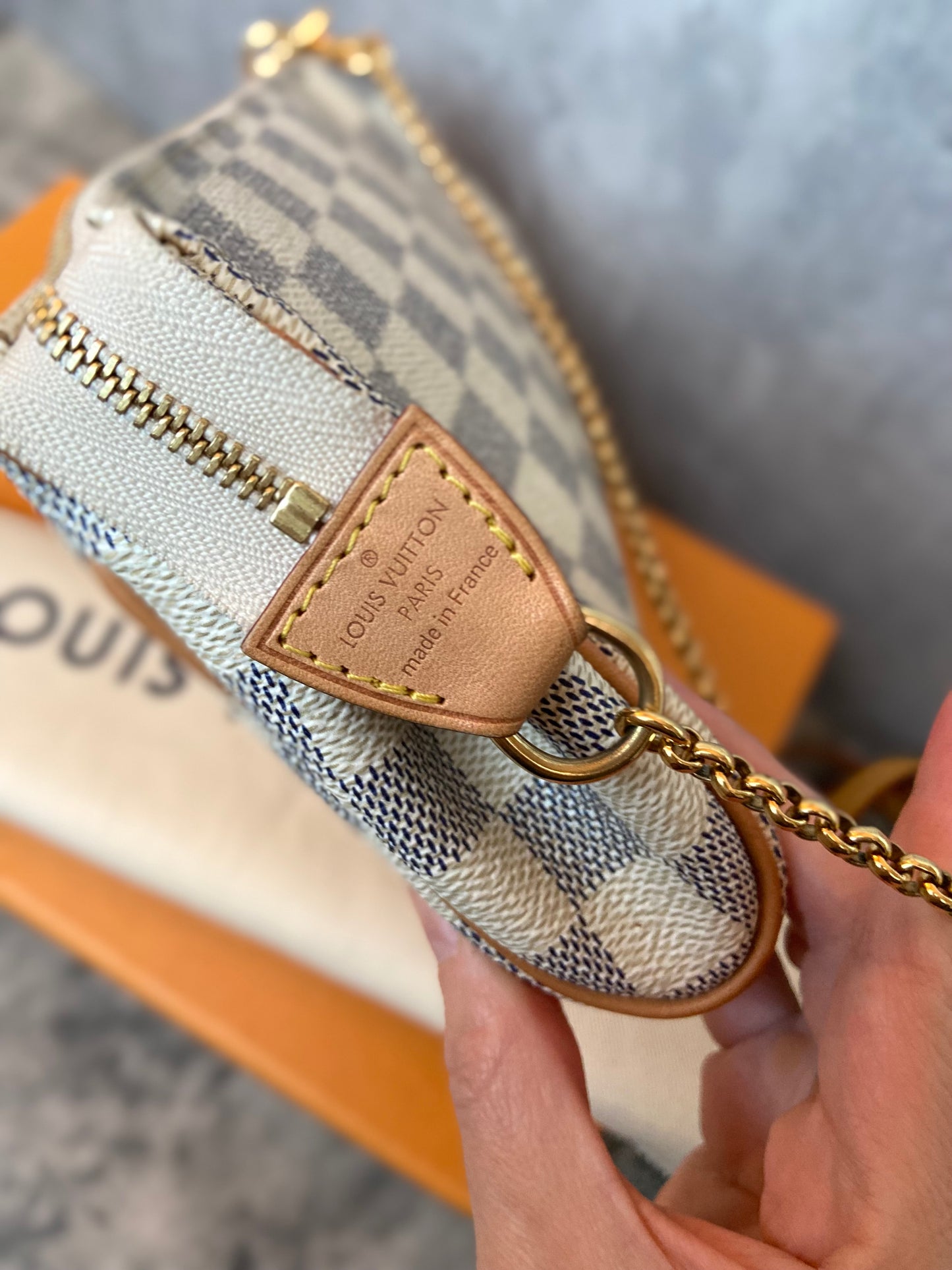 LV Eva Azur Crossbody