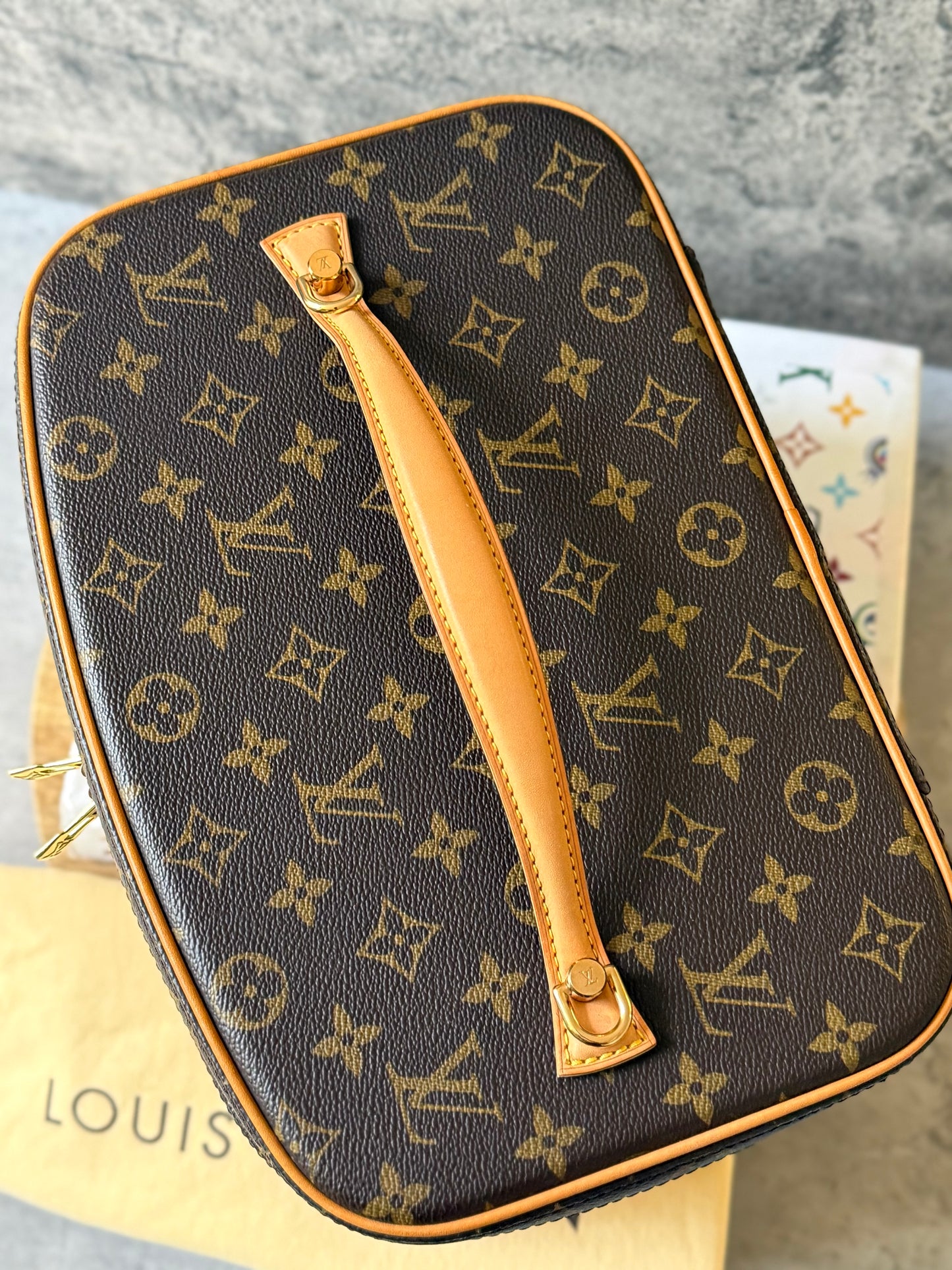 LV Nice Vanity Train Case