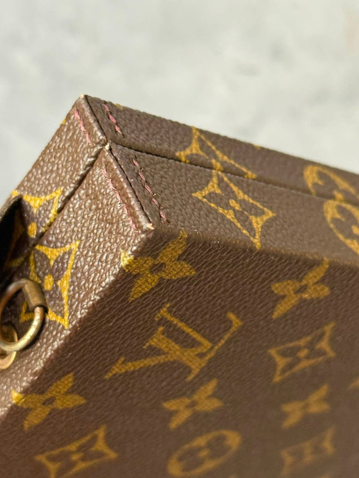LV Bijoux Vintage Jewelry Case