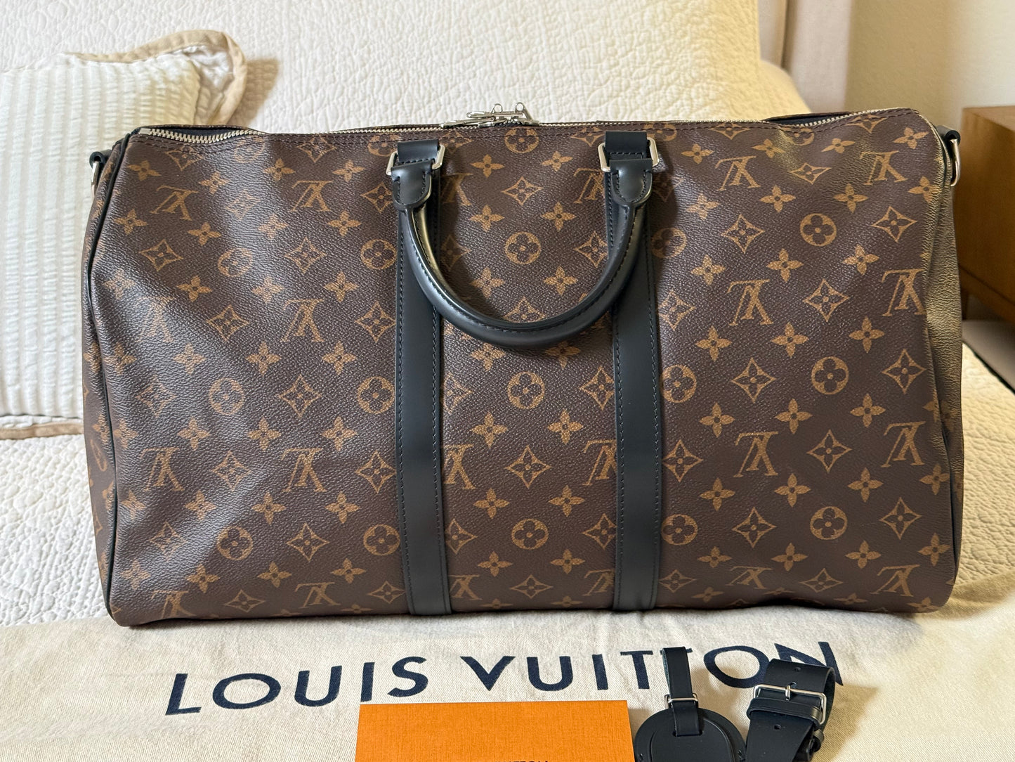 LV Keepall B 45 Macassar