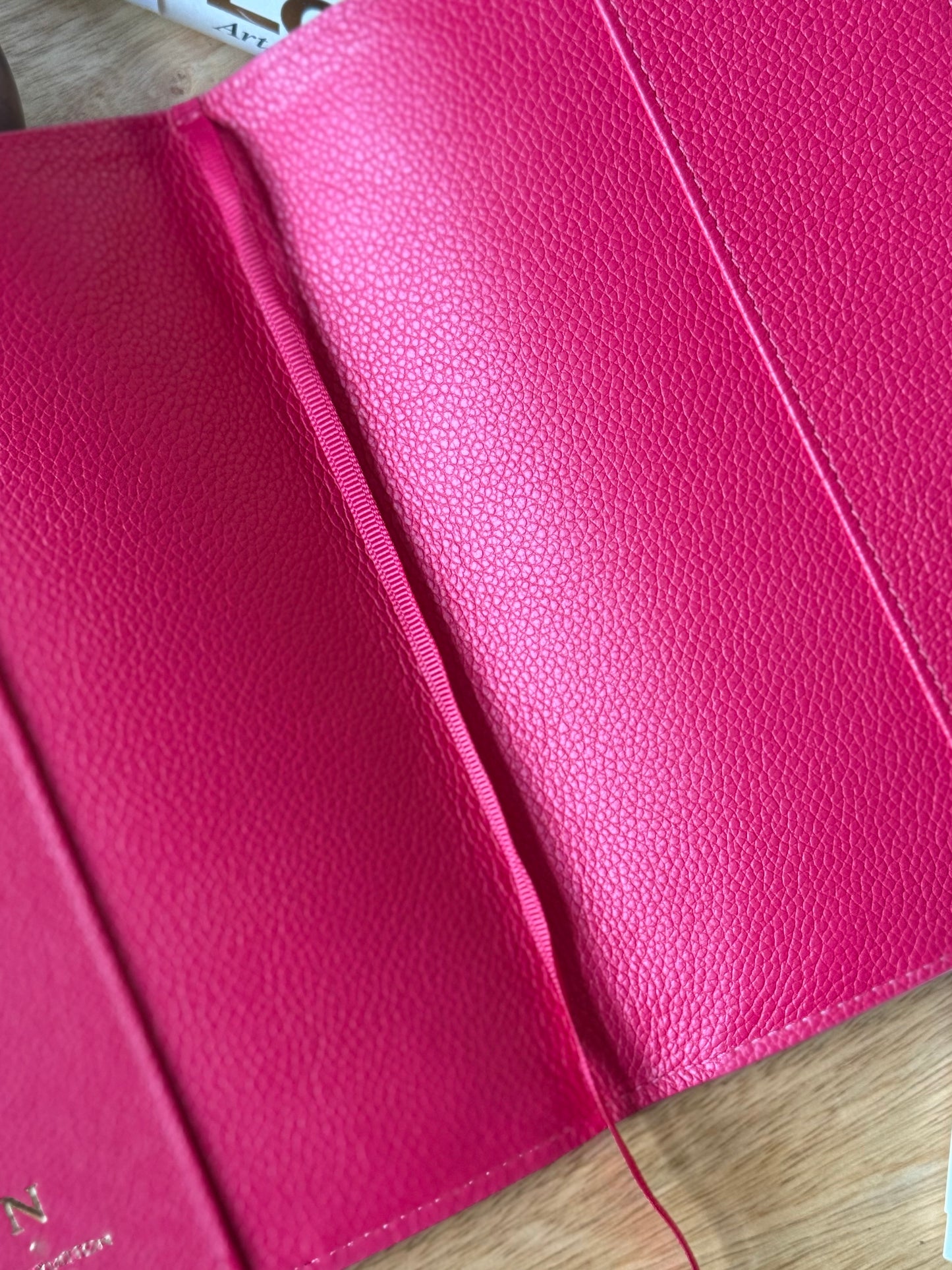 LV Fuchsia Clemence Notebook