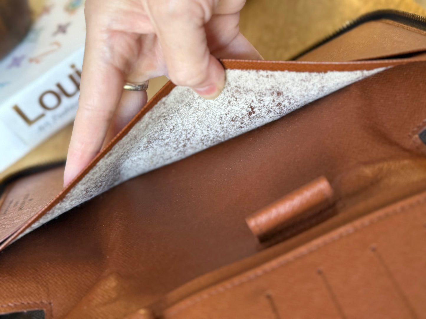 LV Travel Organizer Wallet