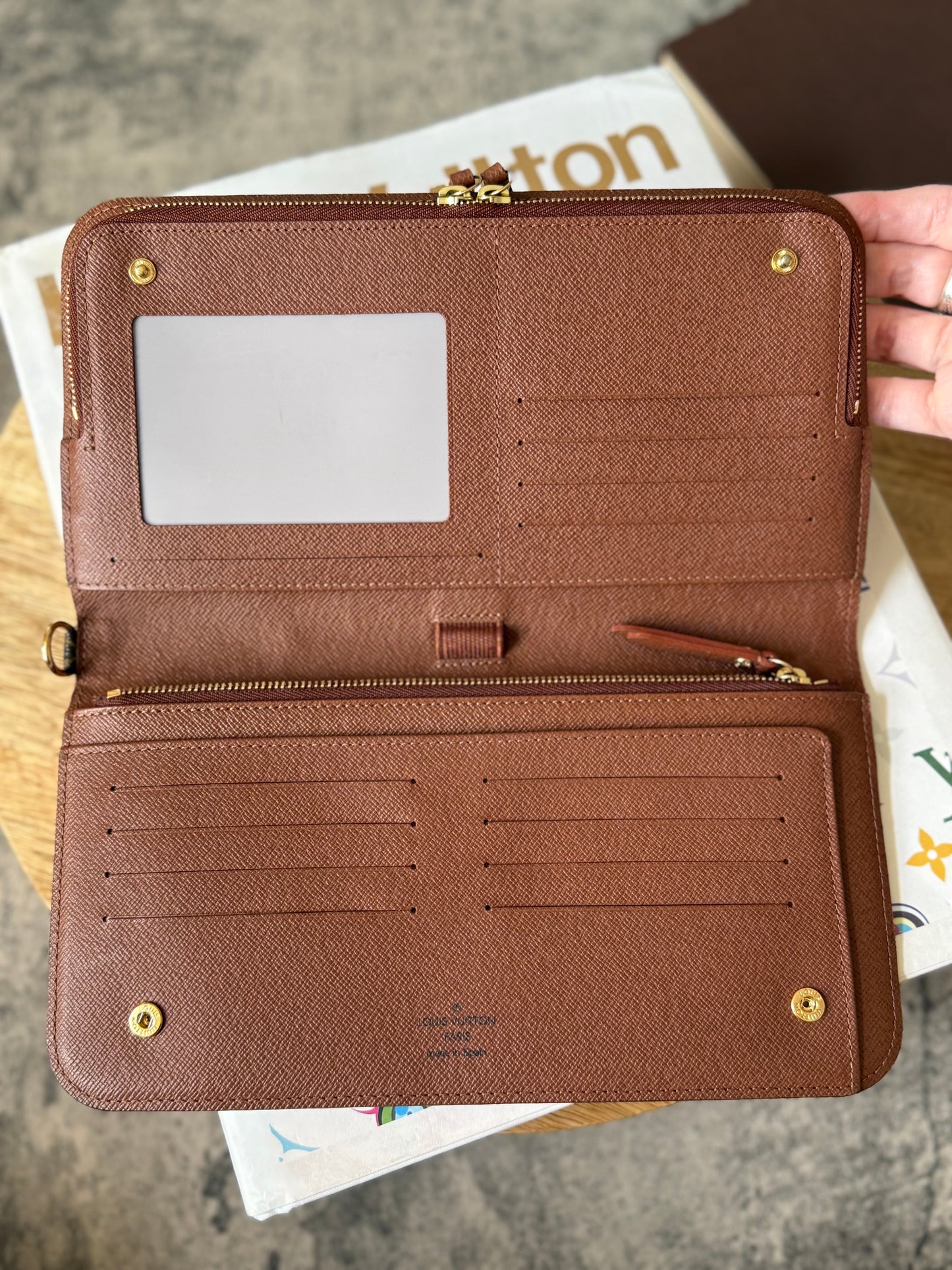 LV Insolite XL organizer wallet