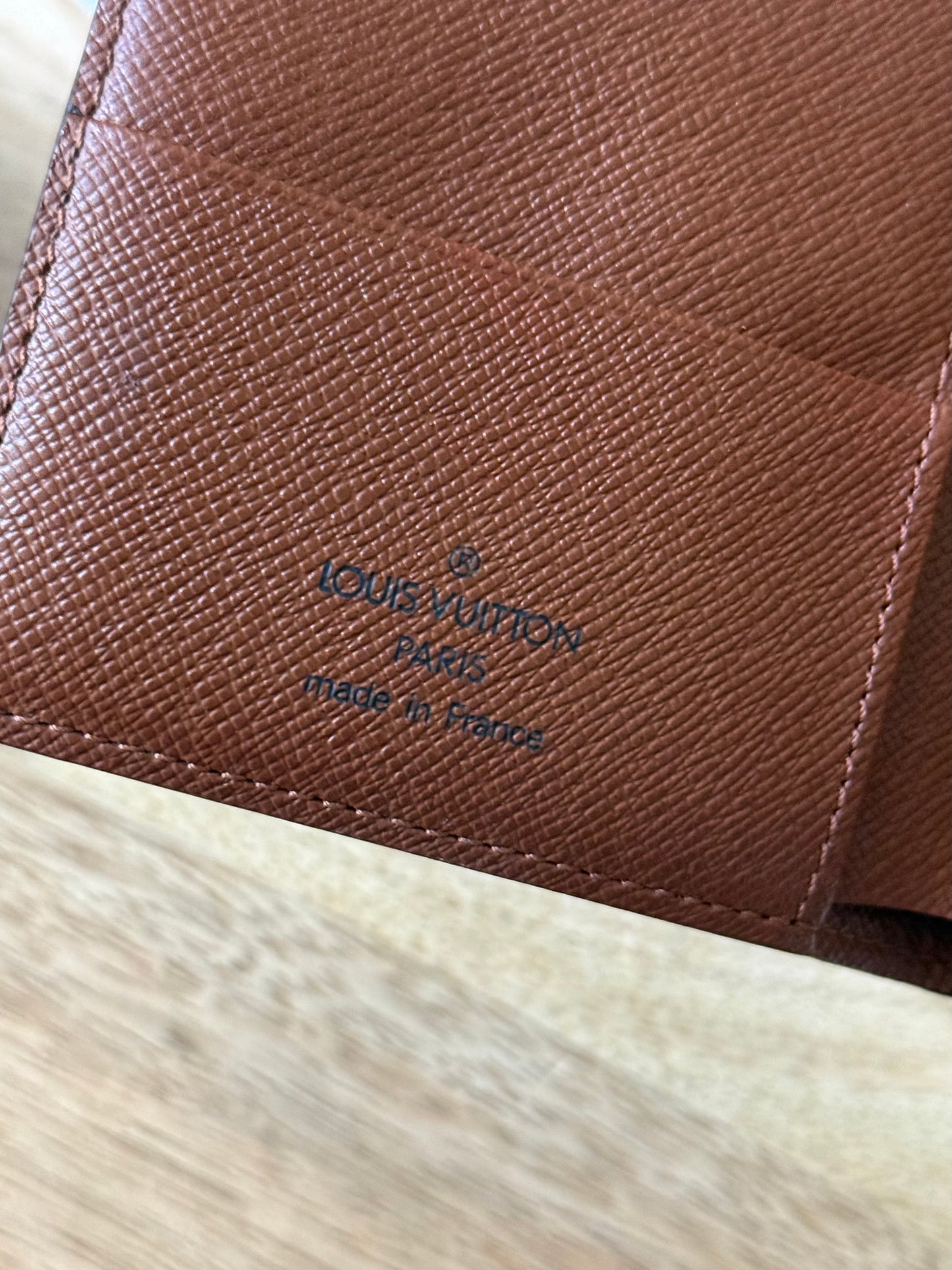 LV Trifold monogram wallet
