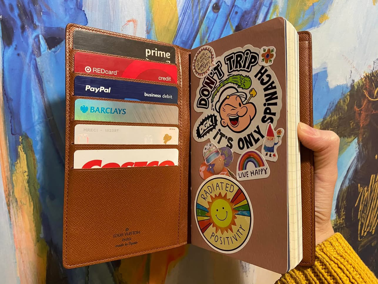 LV checkbook/Planner