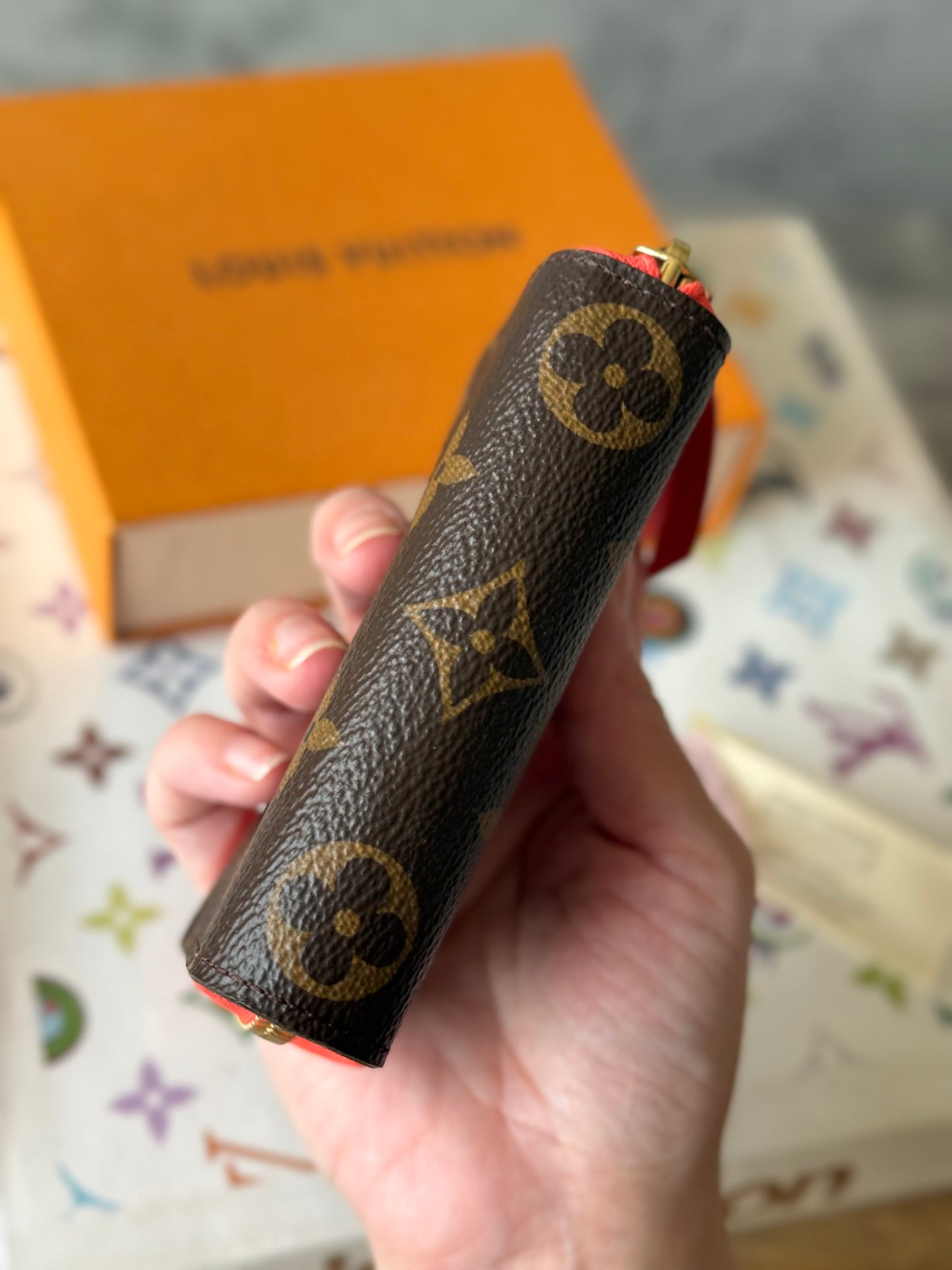 LV Multicartes Poppy Card holder