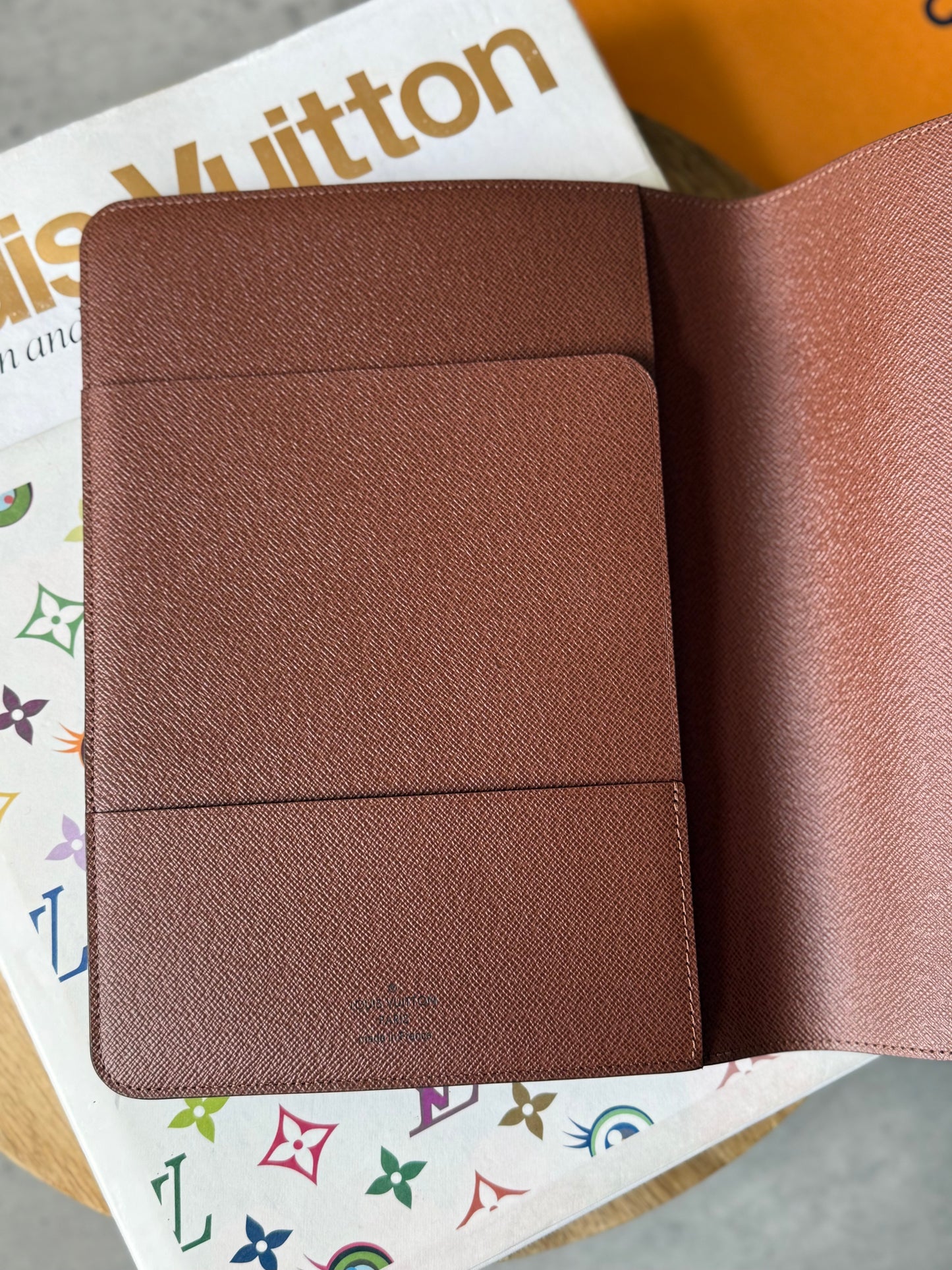 LV Desk Agenda Monogram
