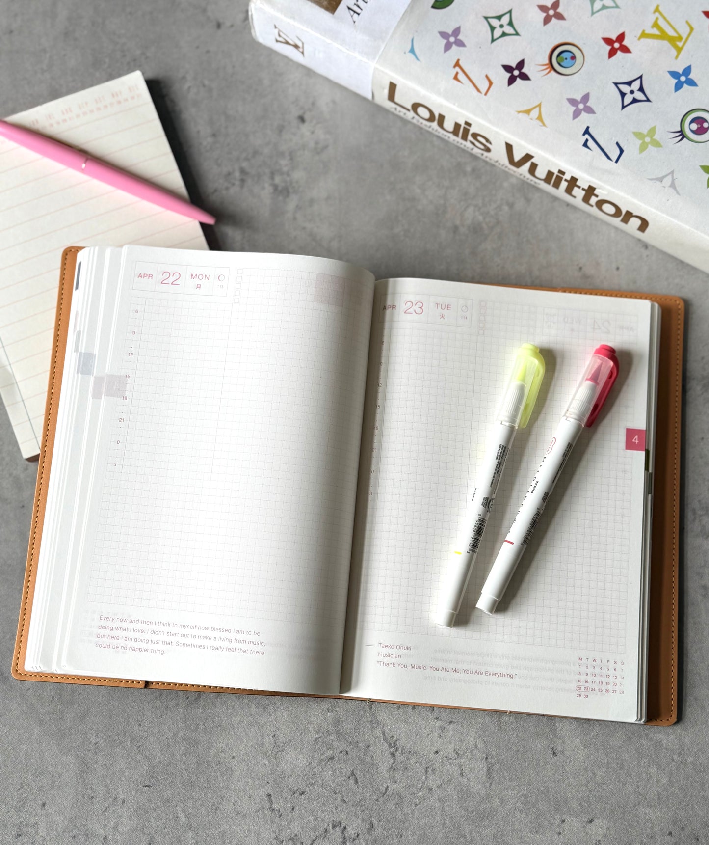 LV Damier Pop Notebook cover