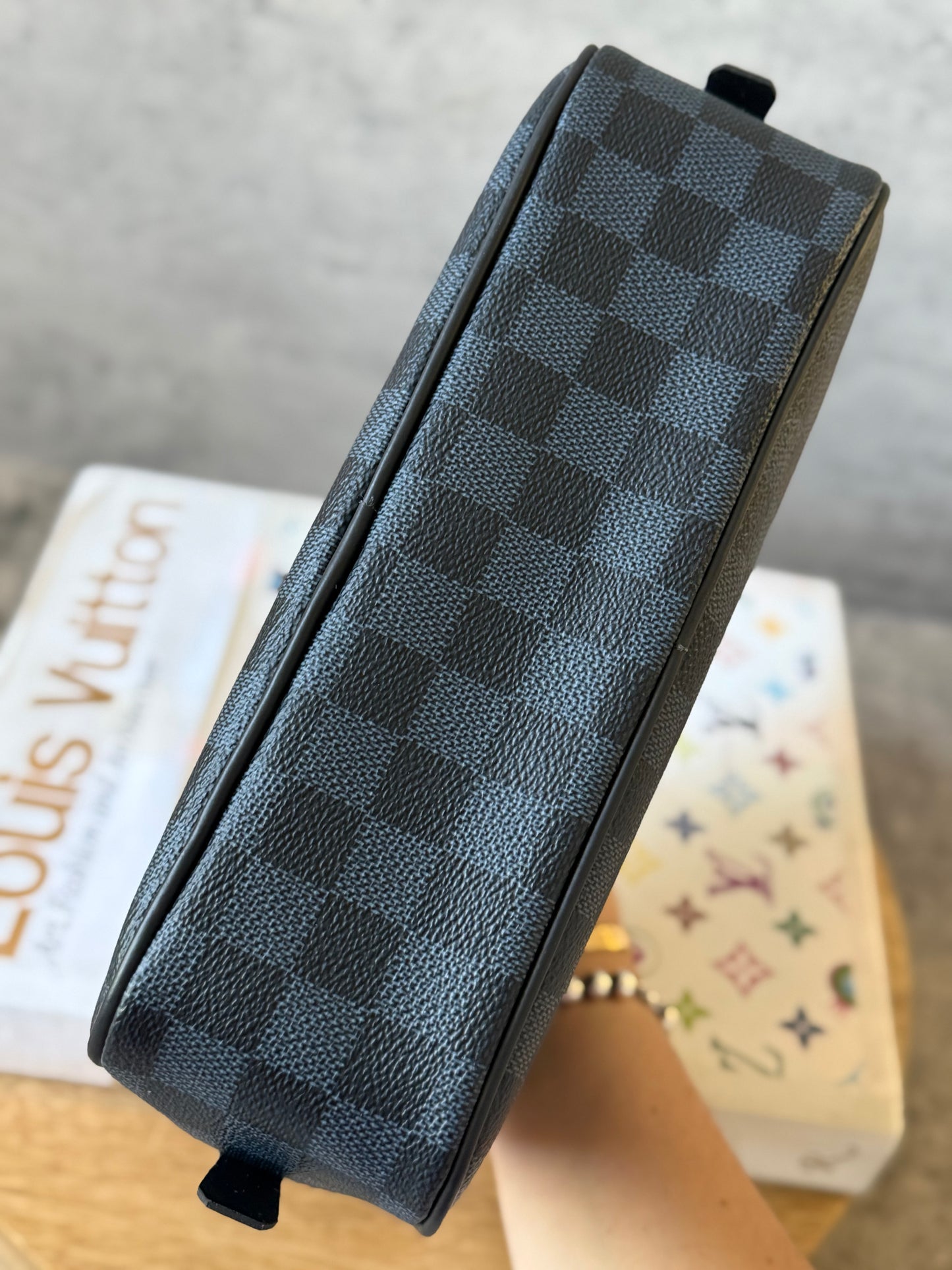 LV Toile GM Graphite Colbalt