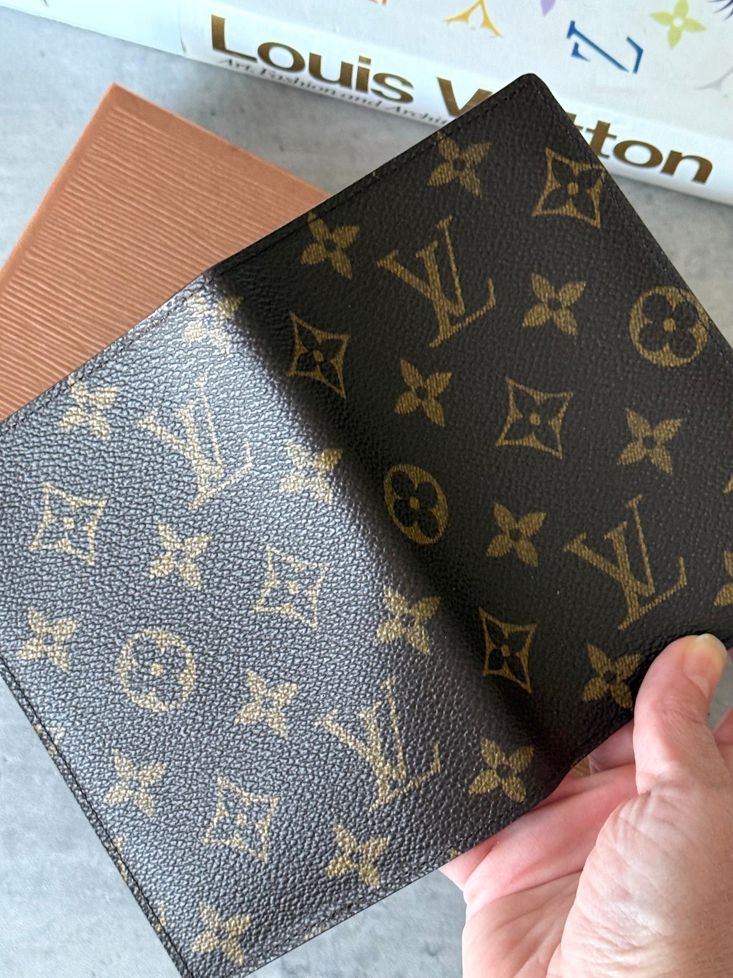 LV Passport Holder Monogram