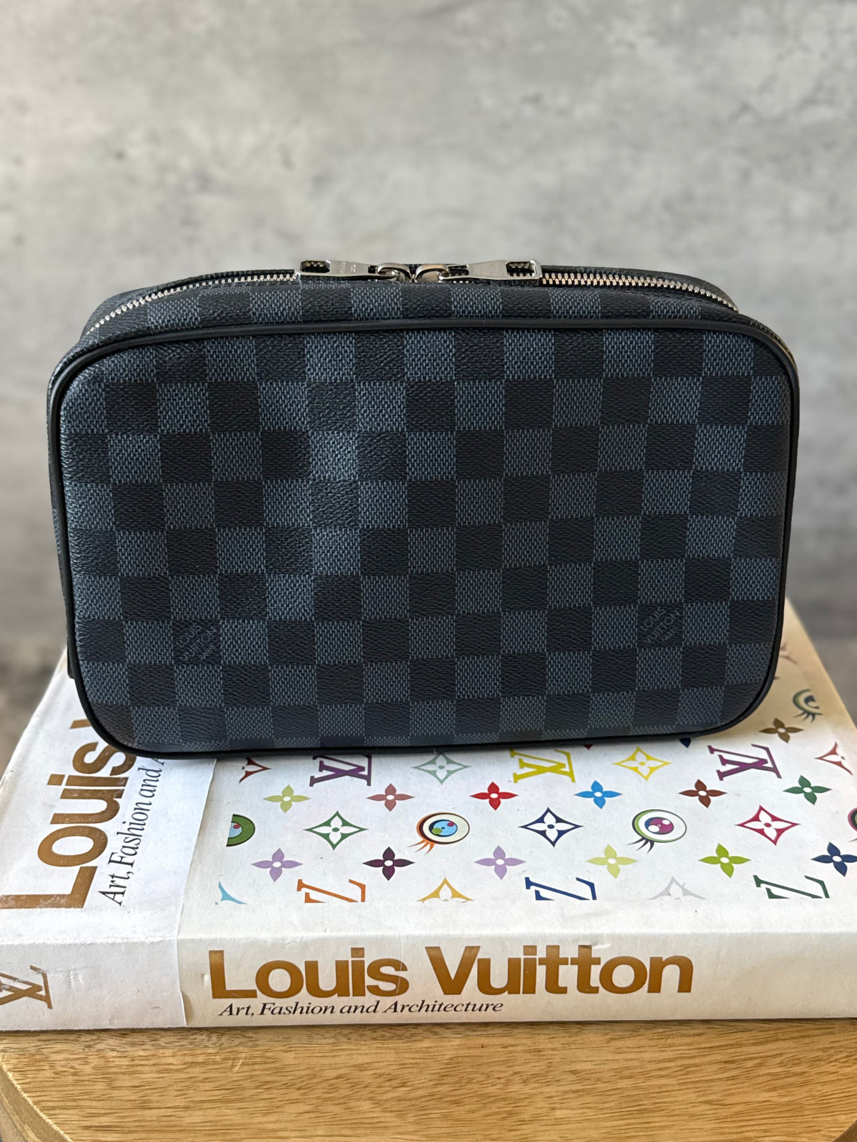 LV Toile GM Graphite Colbalt