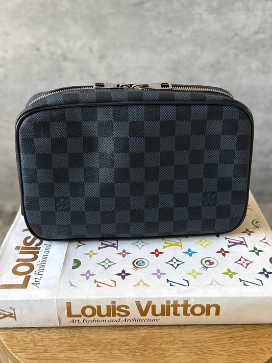 LV Toile GM Graphite Colbalt