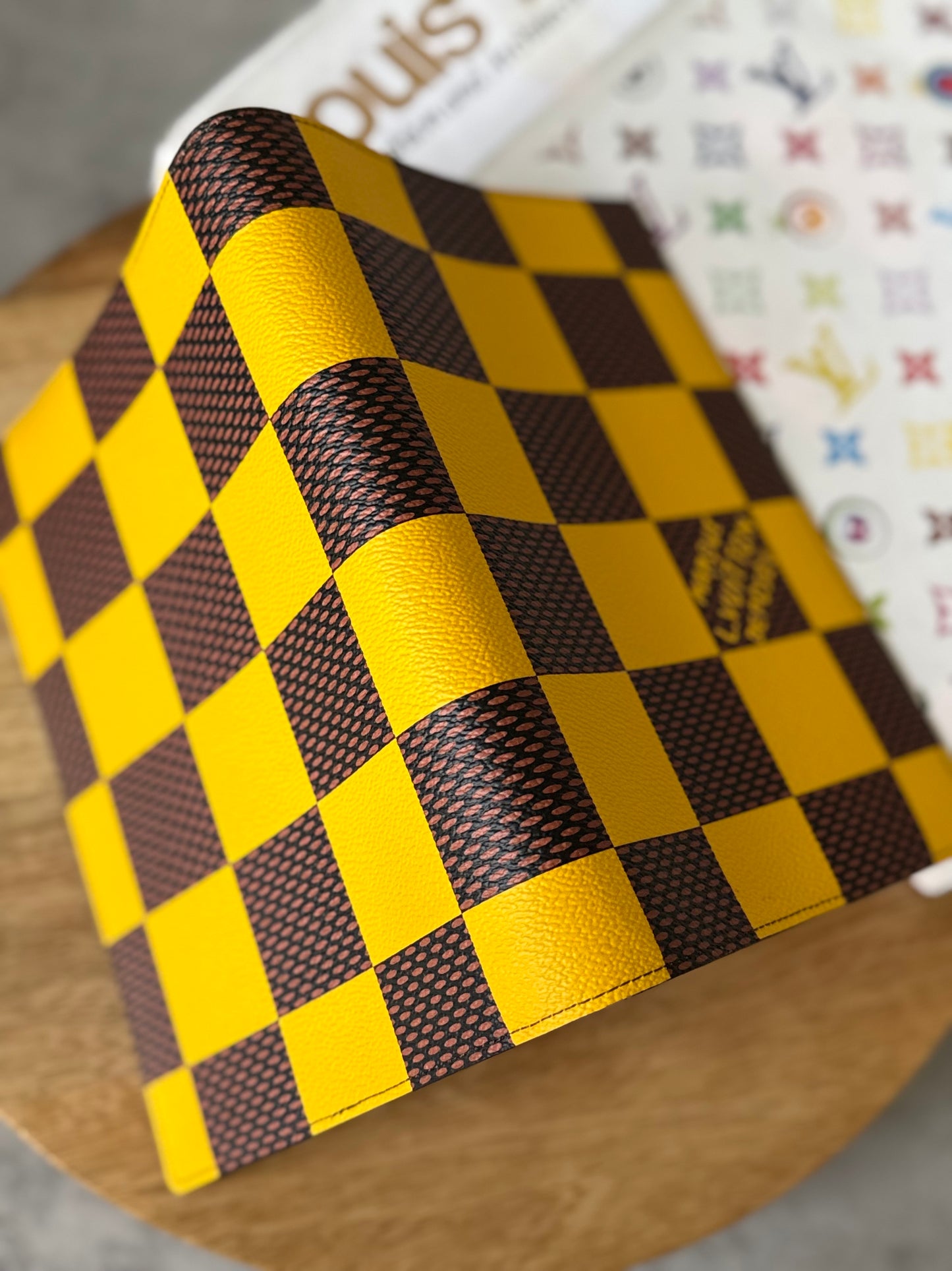 LV Damier Pop Notebook cover