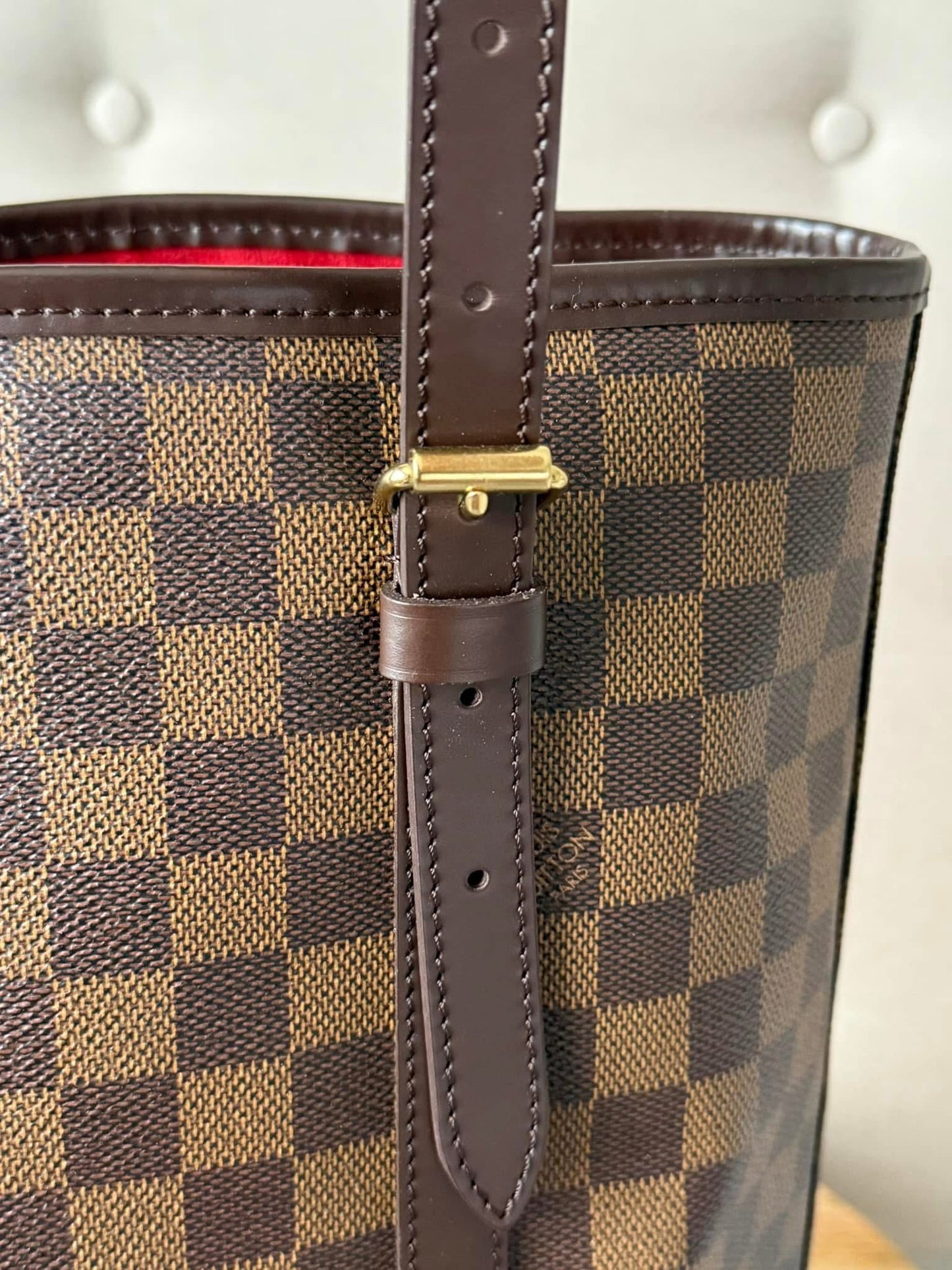 LV Bucket GM Damier Ebene