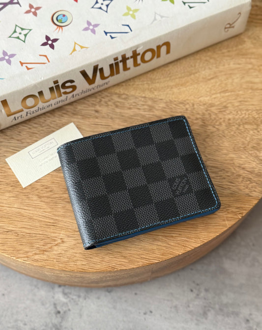 LV Slender Wallet Damier Graphite