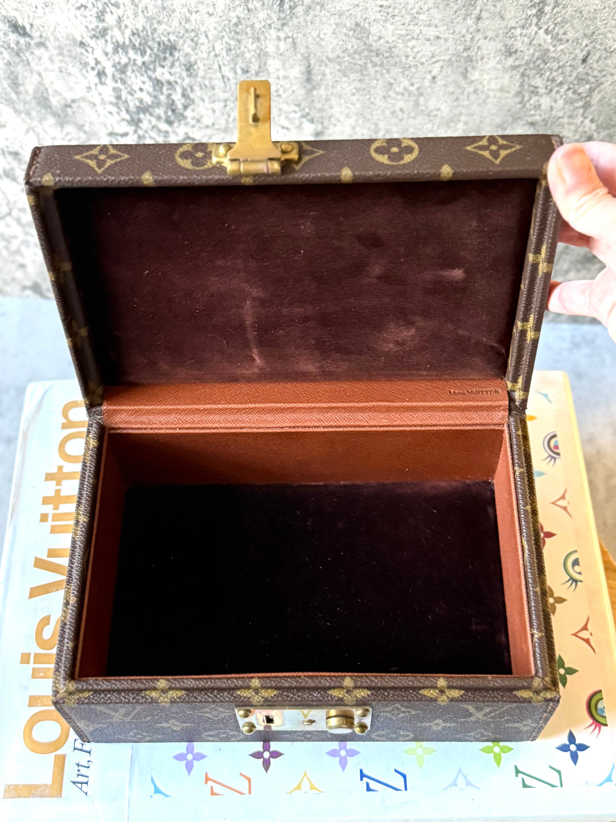 LV Boite a Tour Vintage Jewelry Box