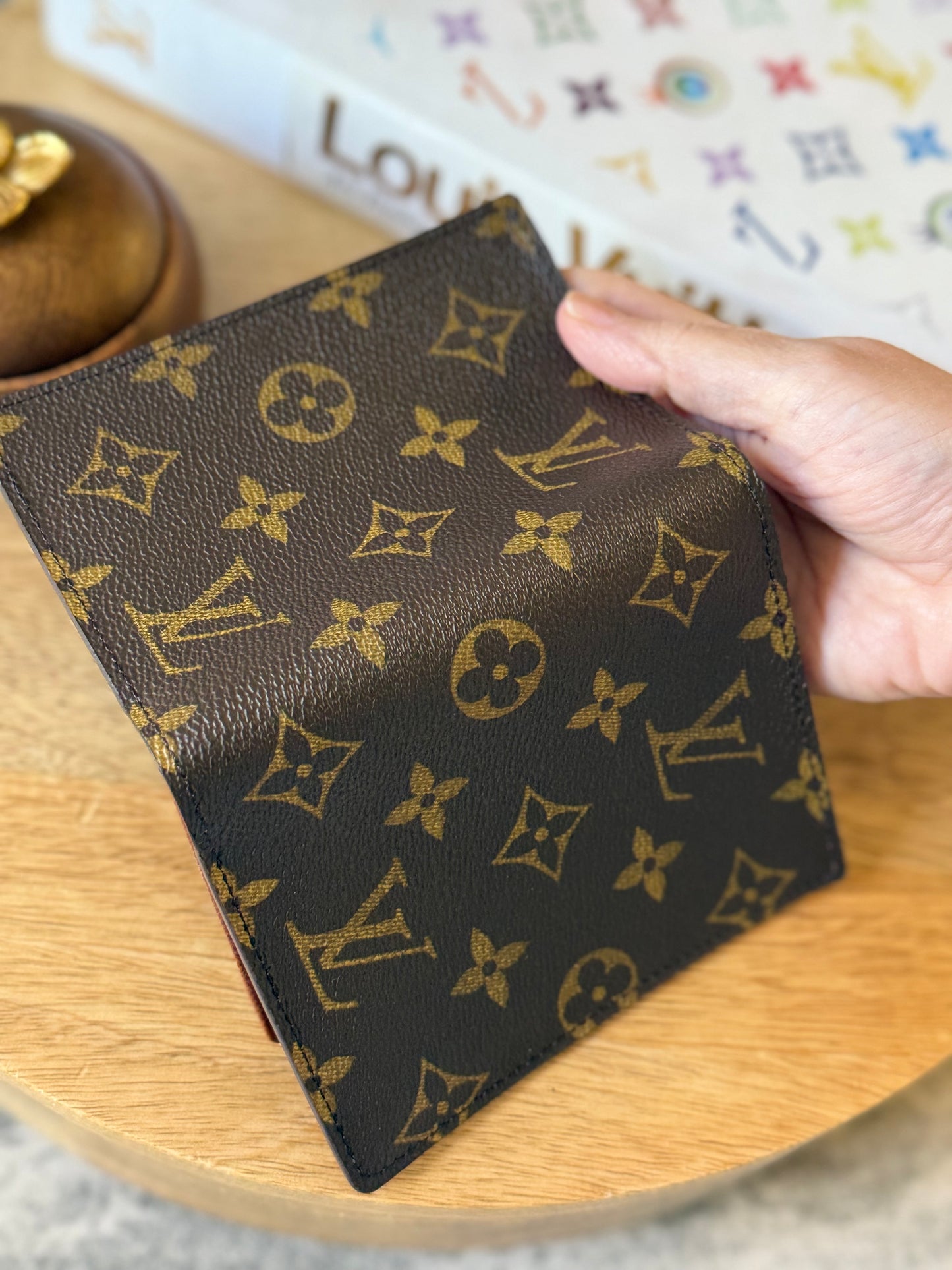 LV Trifold monogram wallet