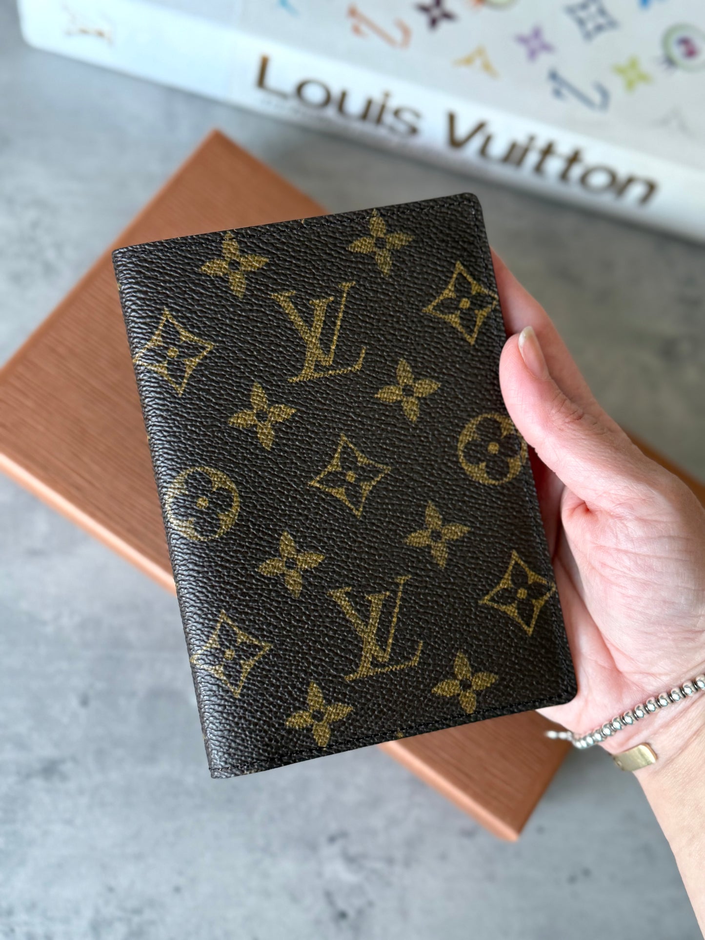 LV Passport Holder Monogram