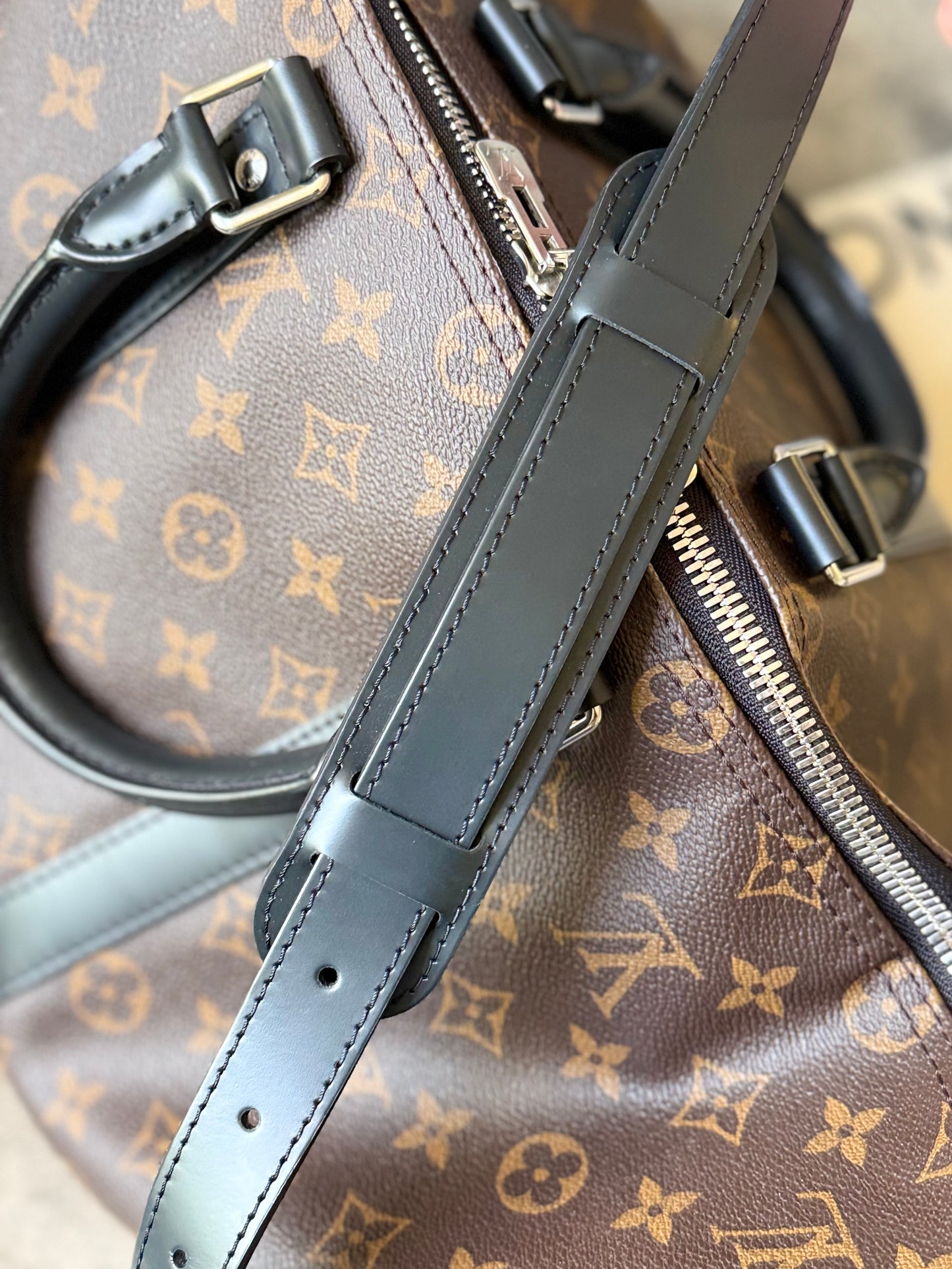 Louis Vuitton Keepall Bandouliere 45 Macassar