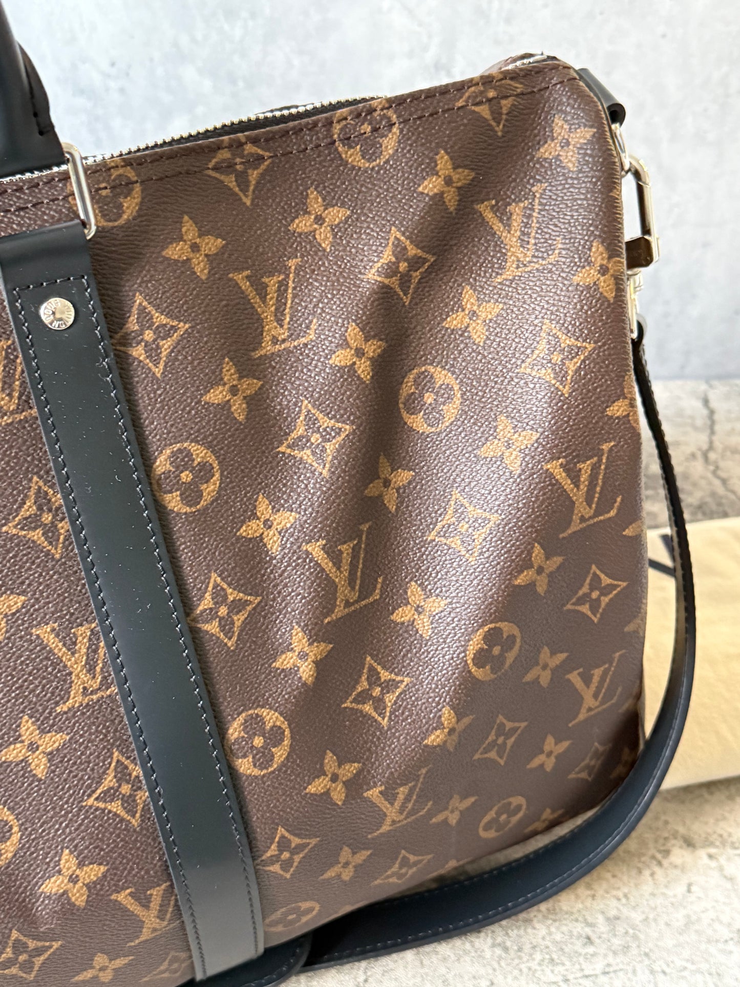 Louis Vuitton Keepall Bandouliere 45 Macassar