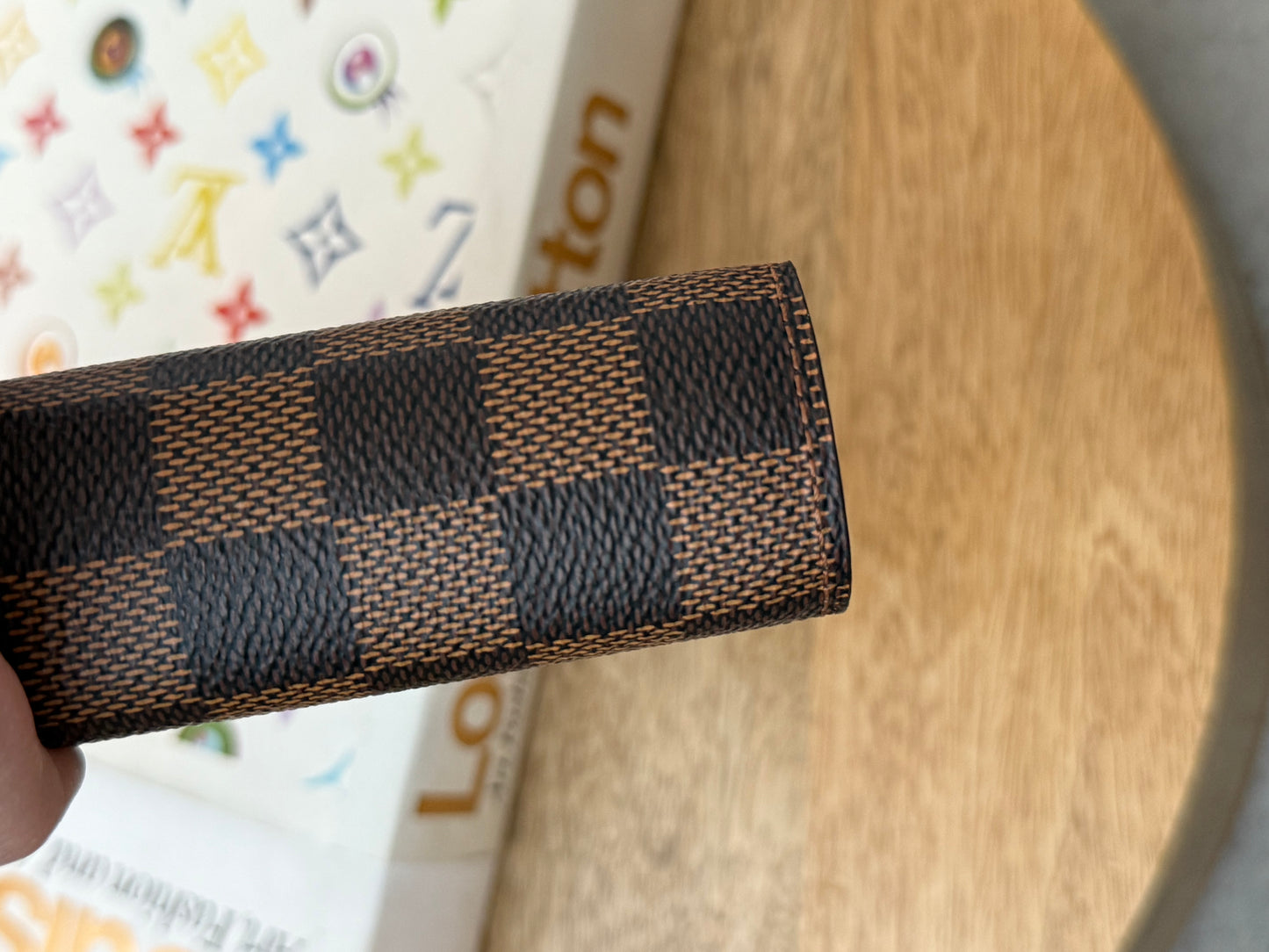 LV Agenda MM Damier Ebene