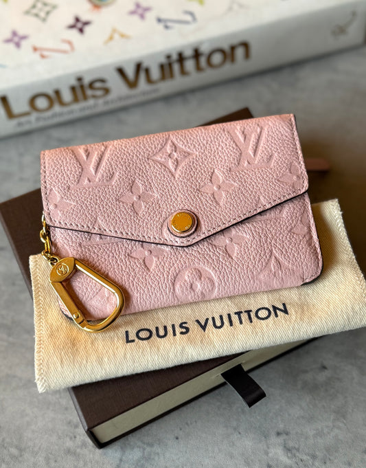 LV Empreinte Key Pouch Rose Ballerine