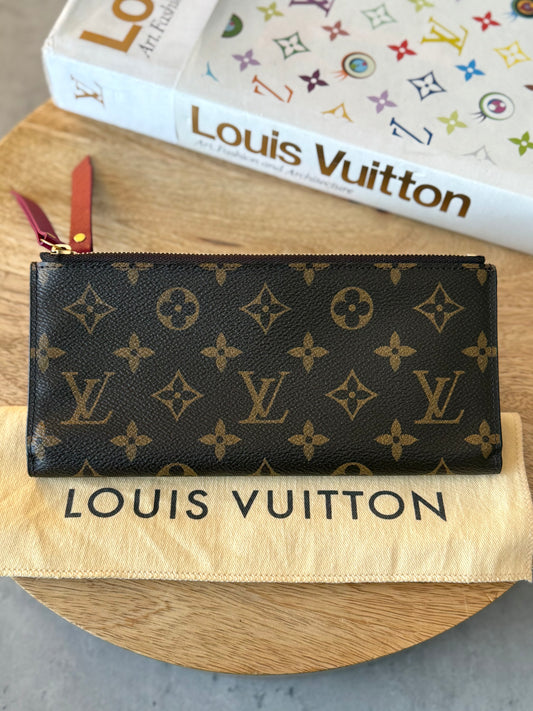 LV Adele Wallet in Fuchsia