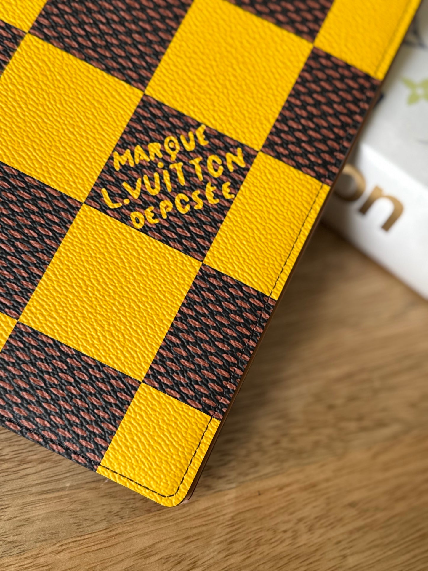 LV Damier Pop Notebook cover