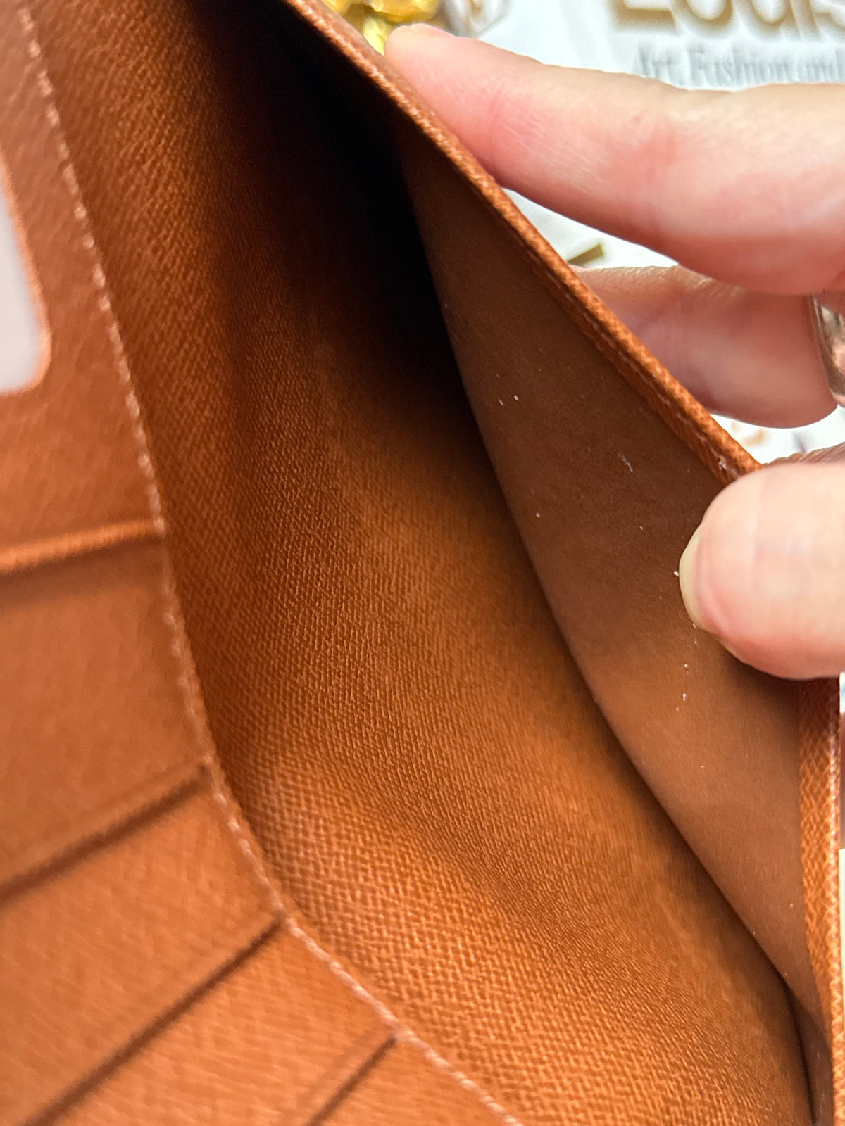 LV Bifold Wallet/Checkbook