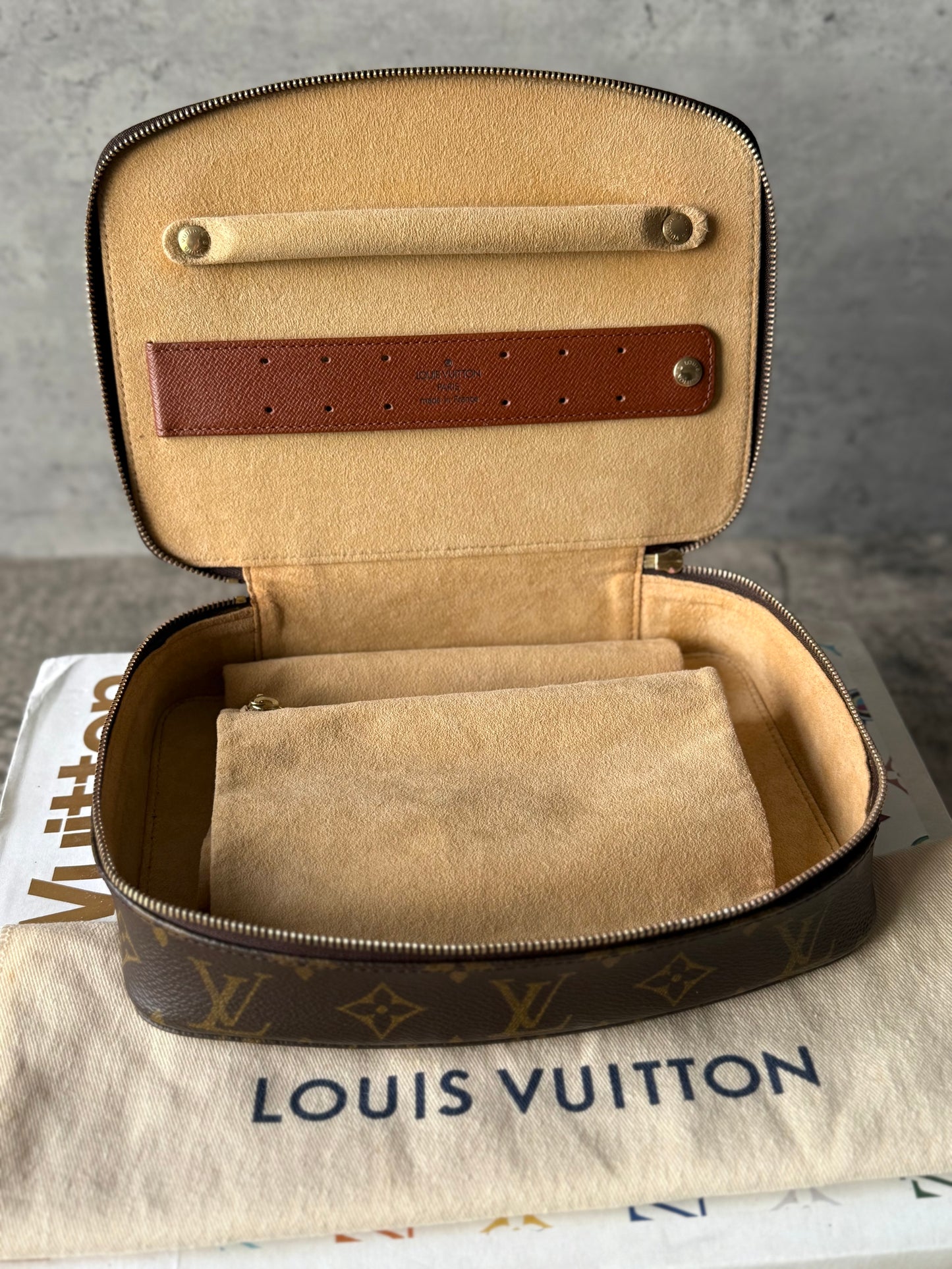 LV Monte Carlo GM Jewelry Case