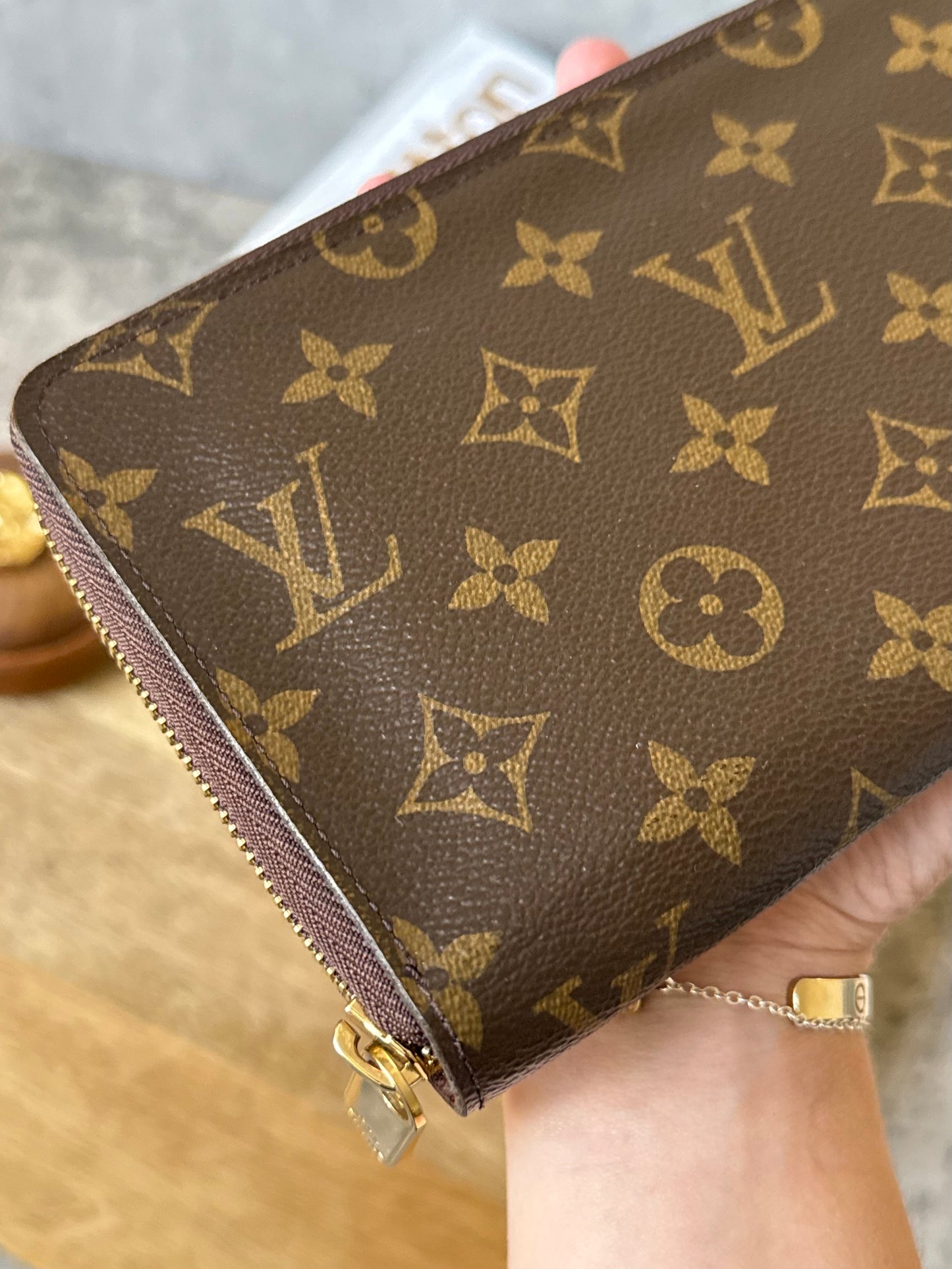 LV Zippy Organizer Monogram