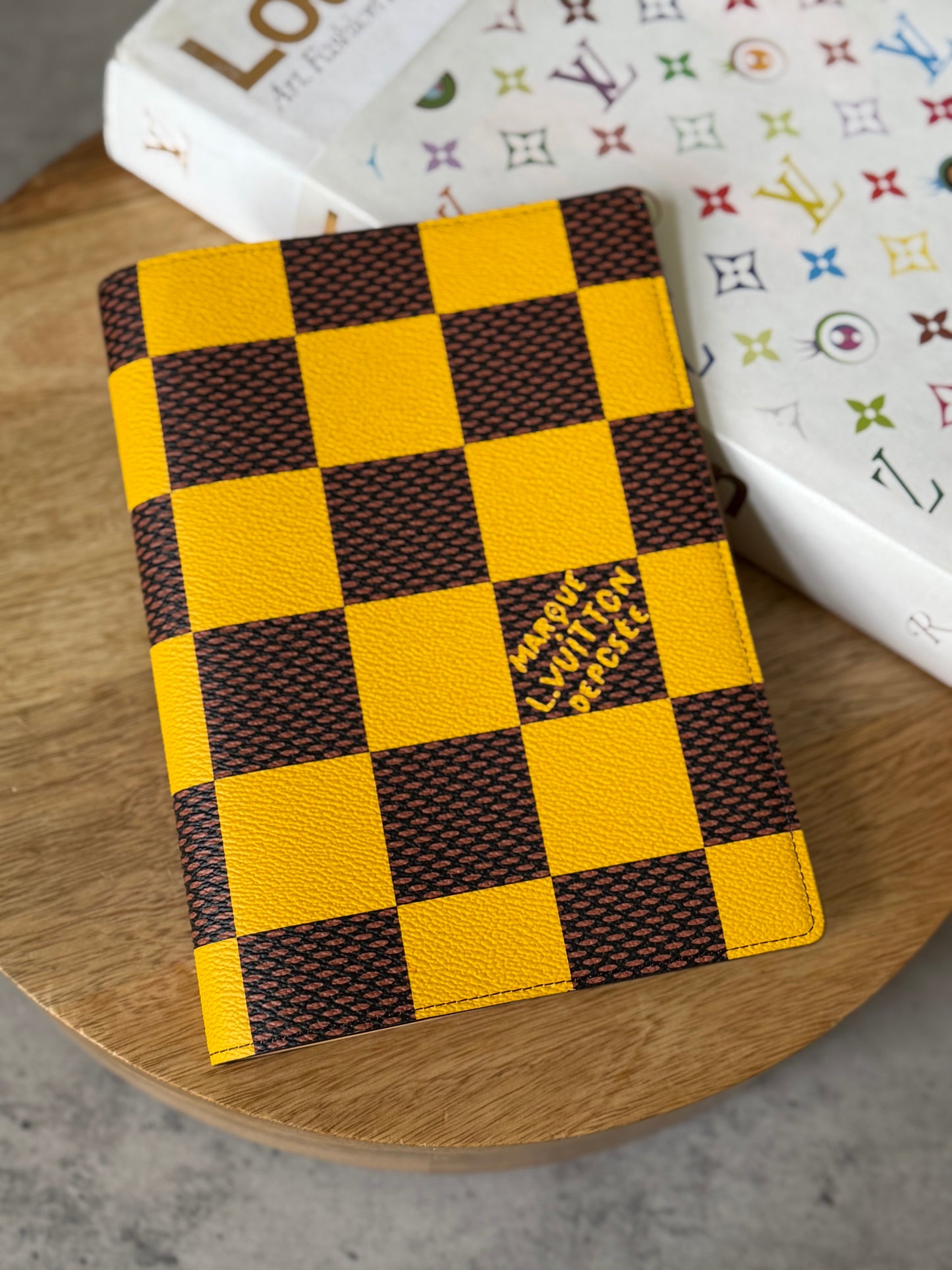 LV Damier Pop Notebook cover