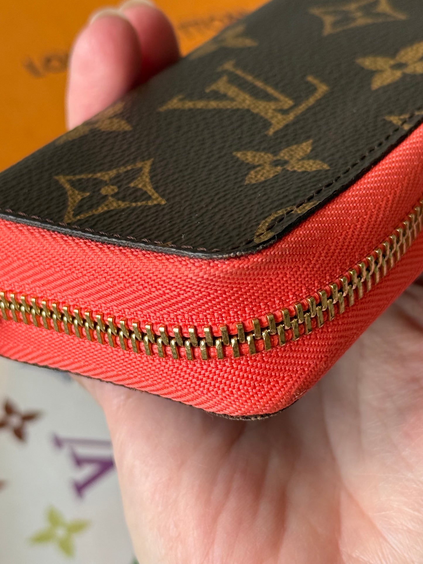 LV Multicartes Poppy Card holder