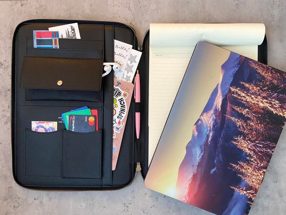 LV Damier Graphite Document Holder