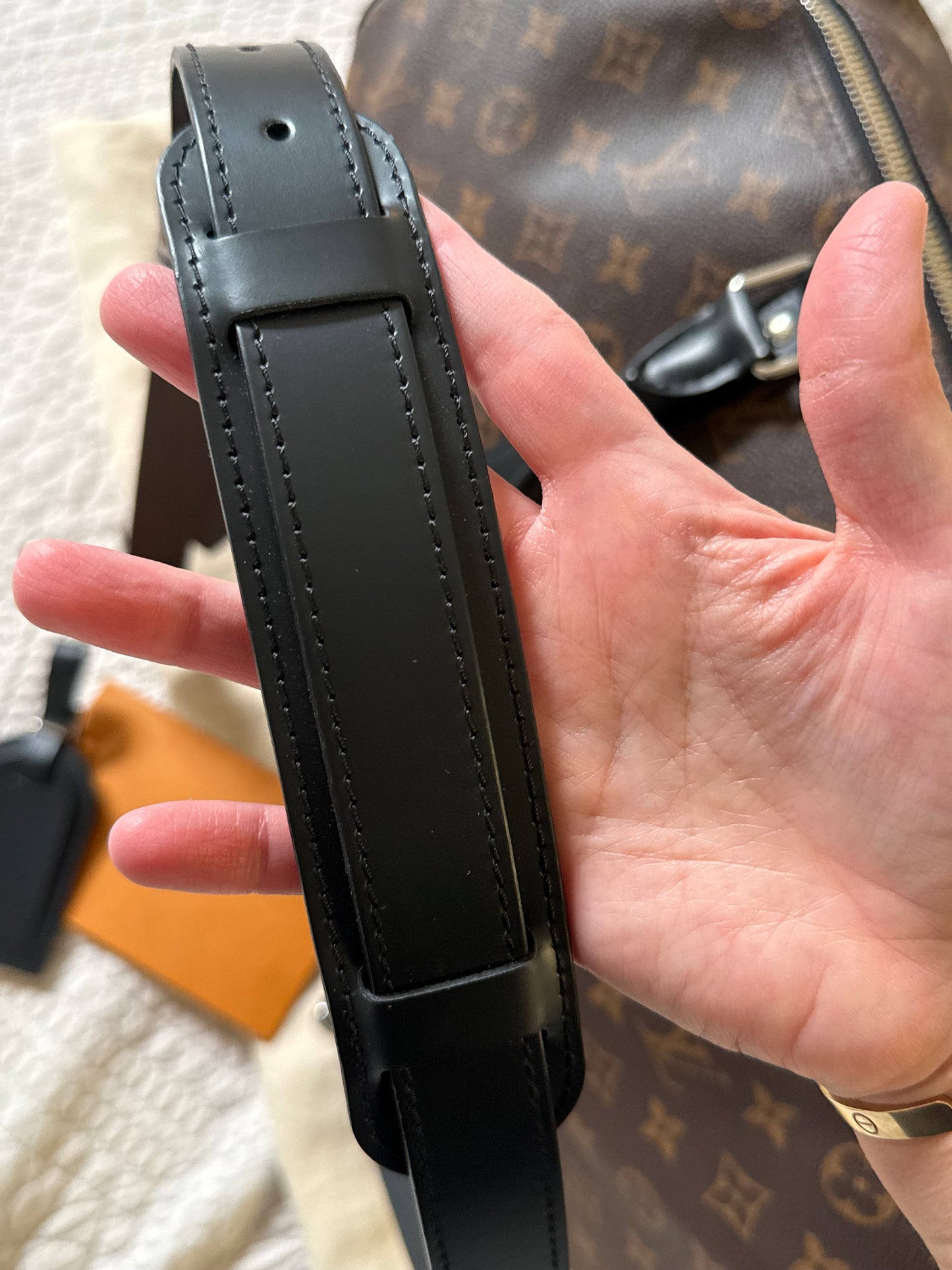 LV Keepall B 45 Macassar