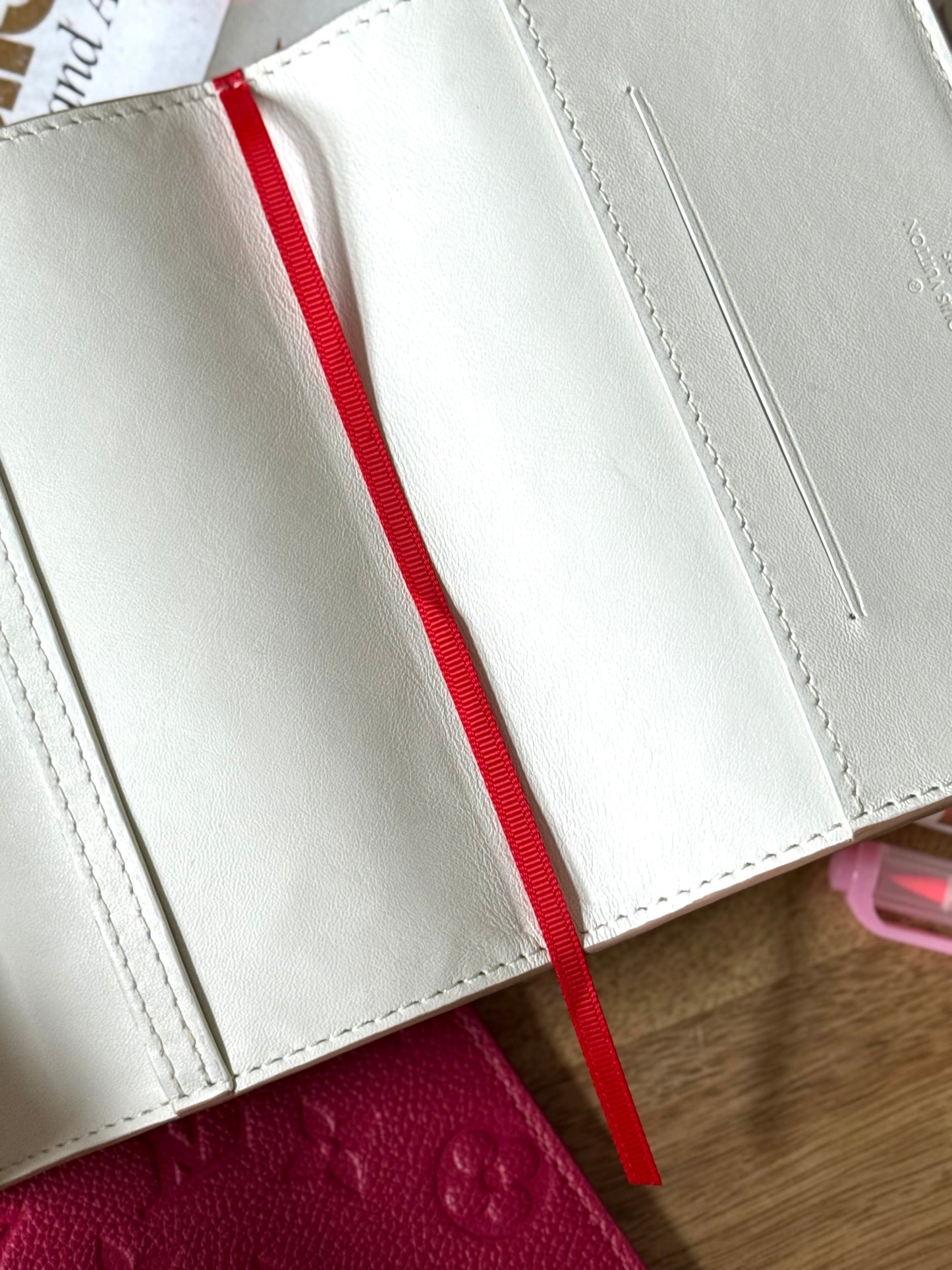 LV Empreinte Rose Notebook Cover Japan Ed.