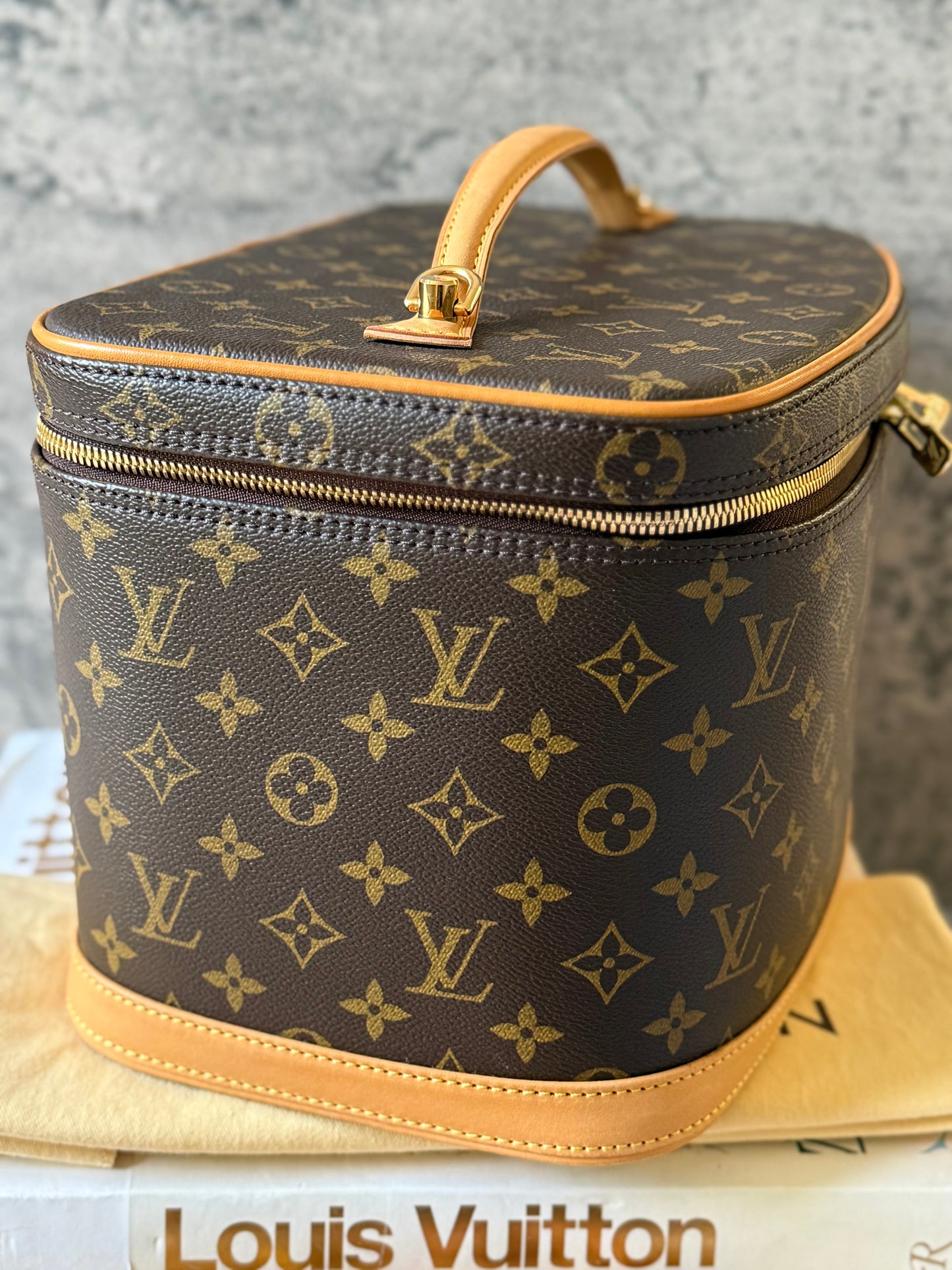 LV Nice Vanity Train Case