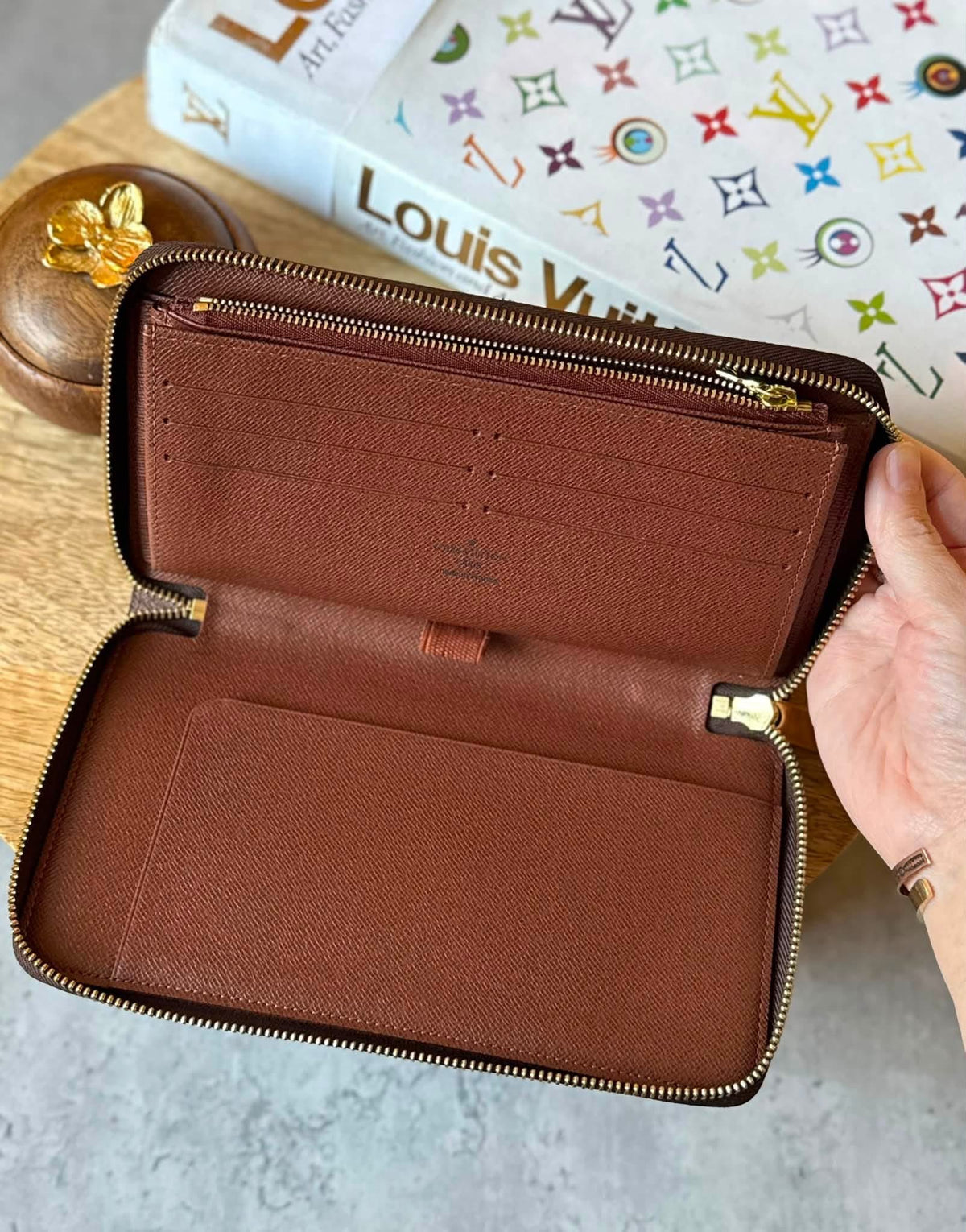 LV Zippy Organizer Wallet