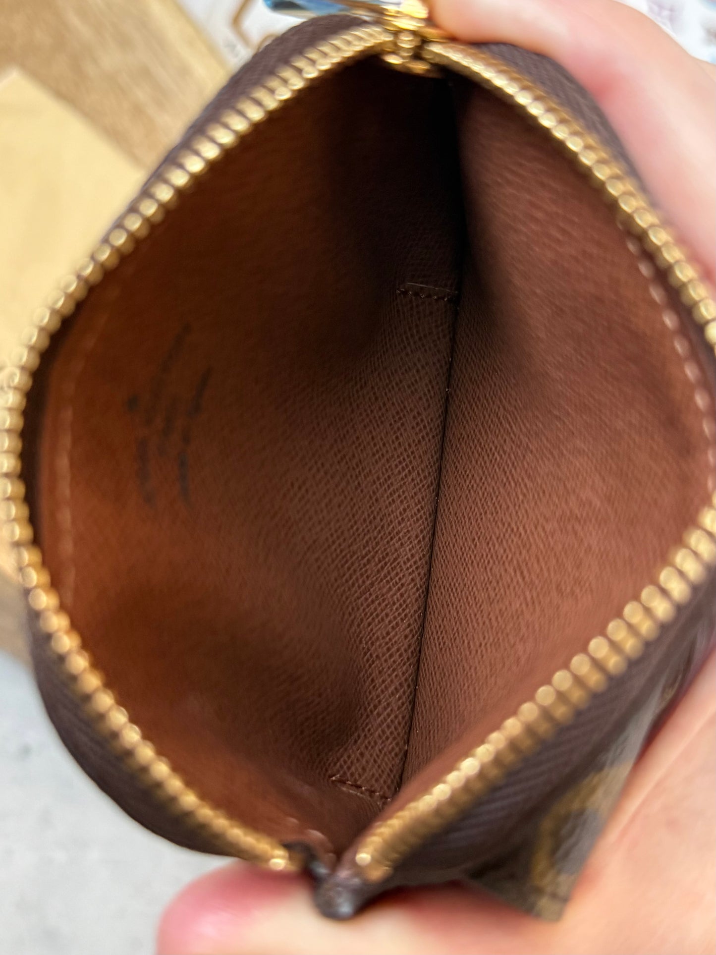 LV Schilling Coin Pouch
