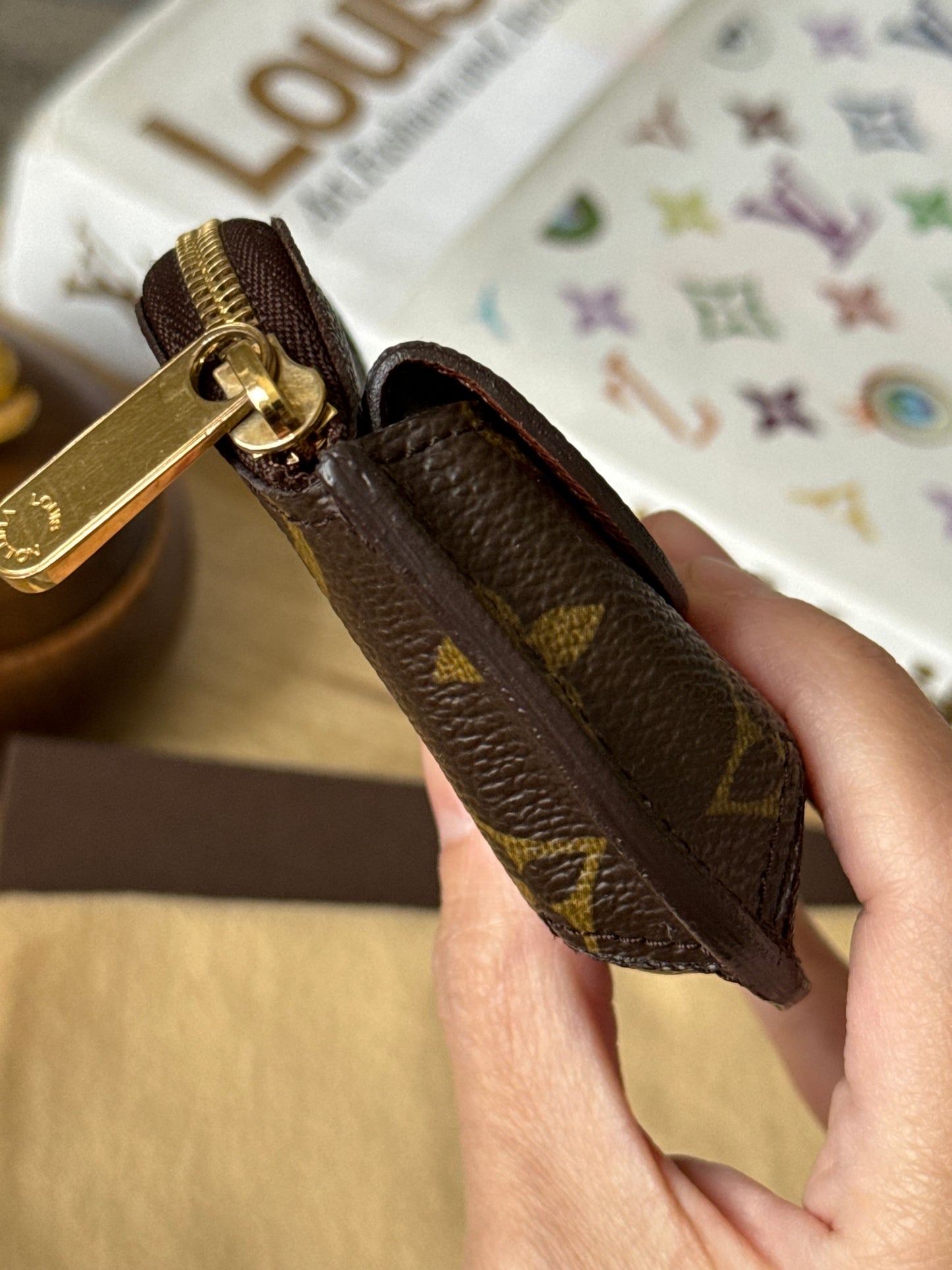 LV Schilling Coin Pouch
