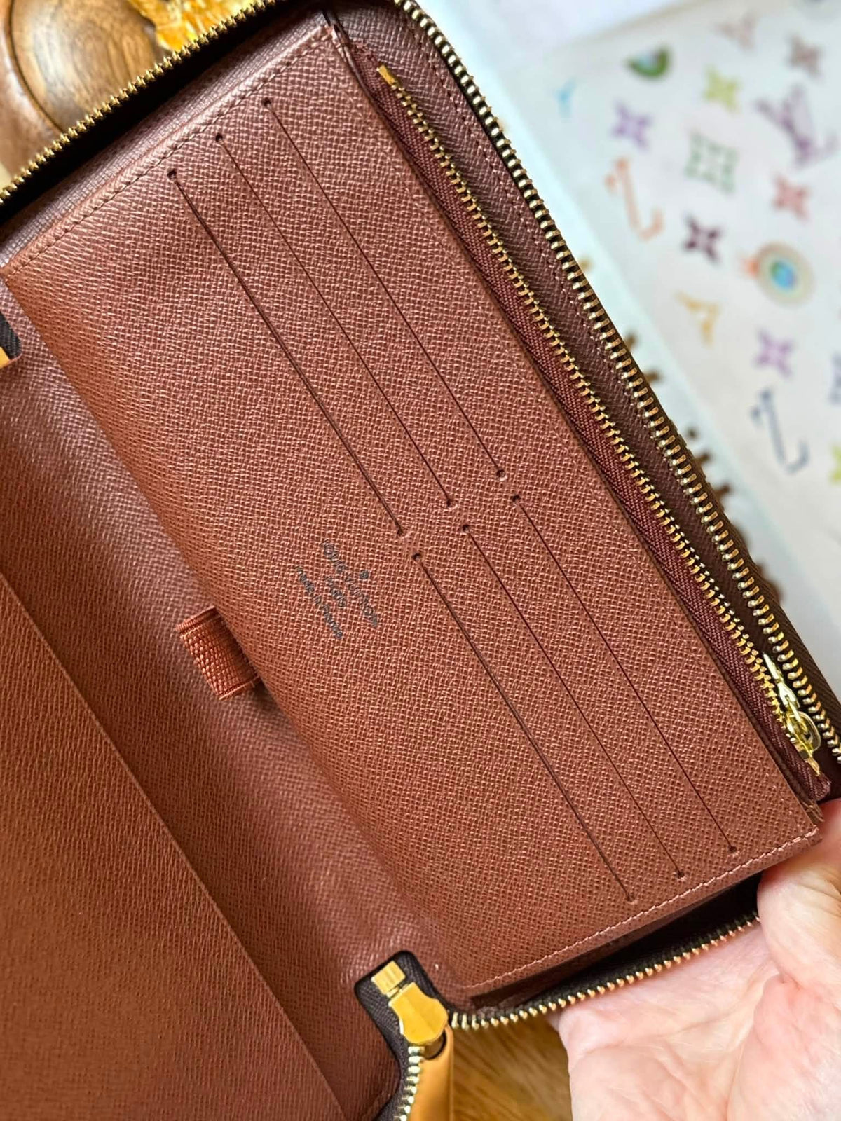 LV Zippy Organizer Wallet