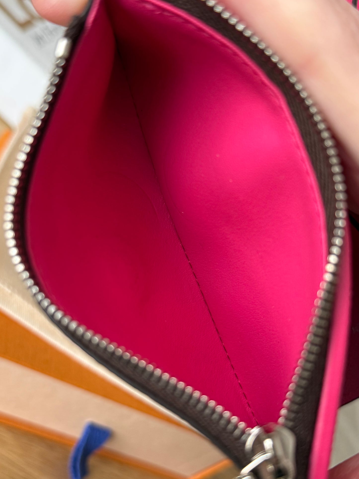 LV Victorine wallet pink