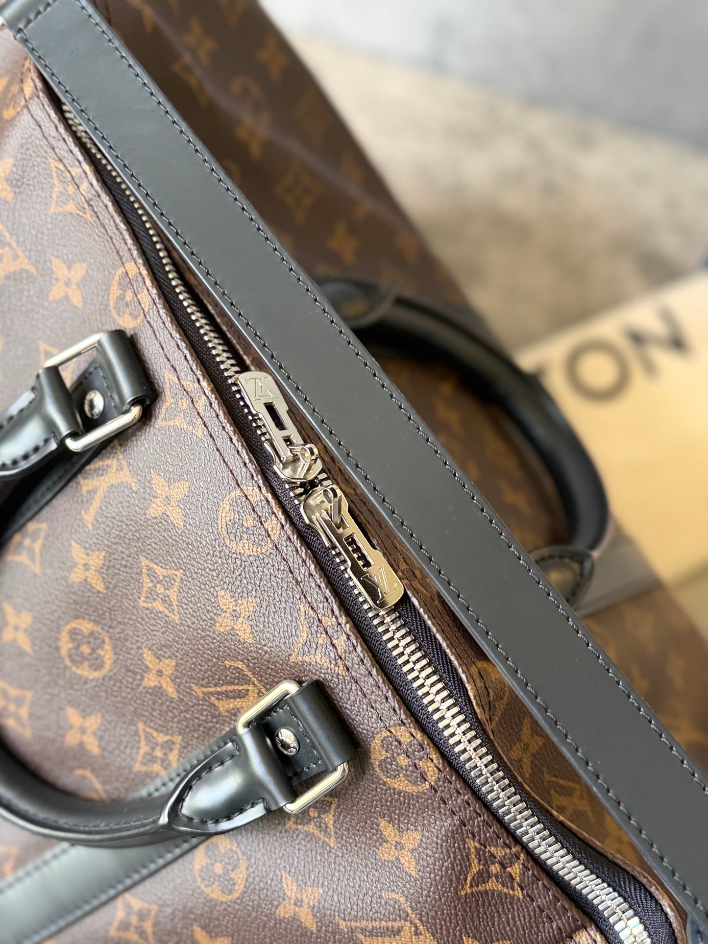 Louis Vuitton Keepall Bandouliere 45 Macassar