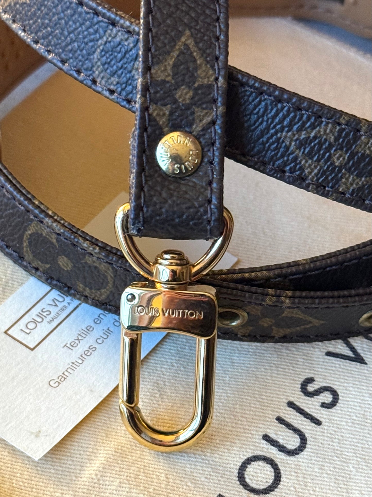 16 MM Adjustable Monogram Strap
