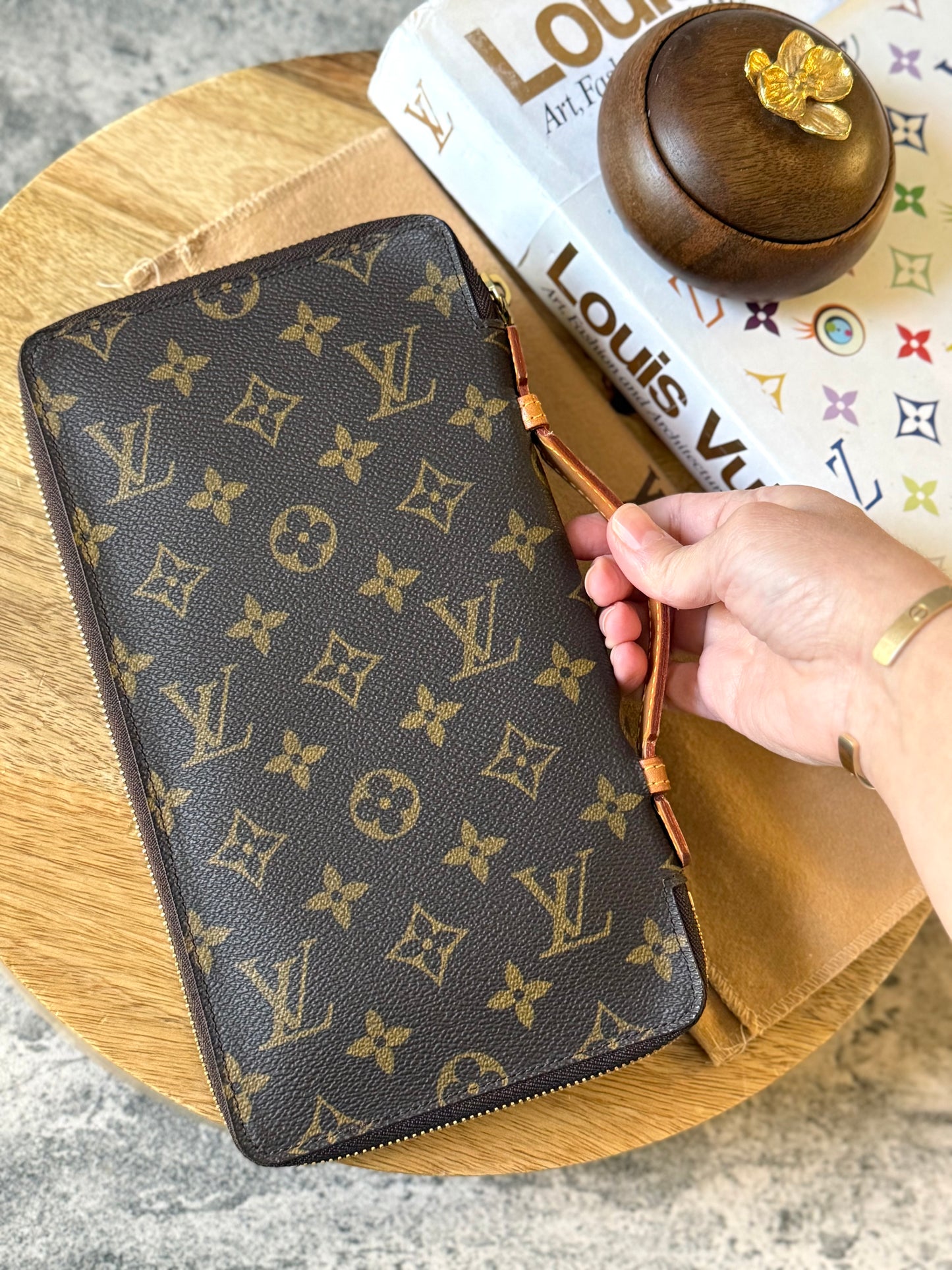 LV Travel Organizer Wallet
