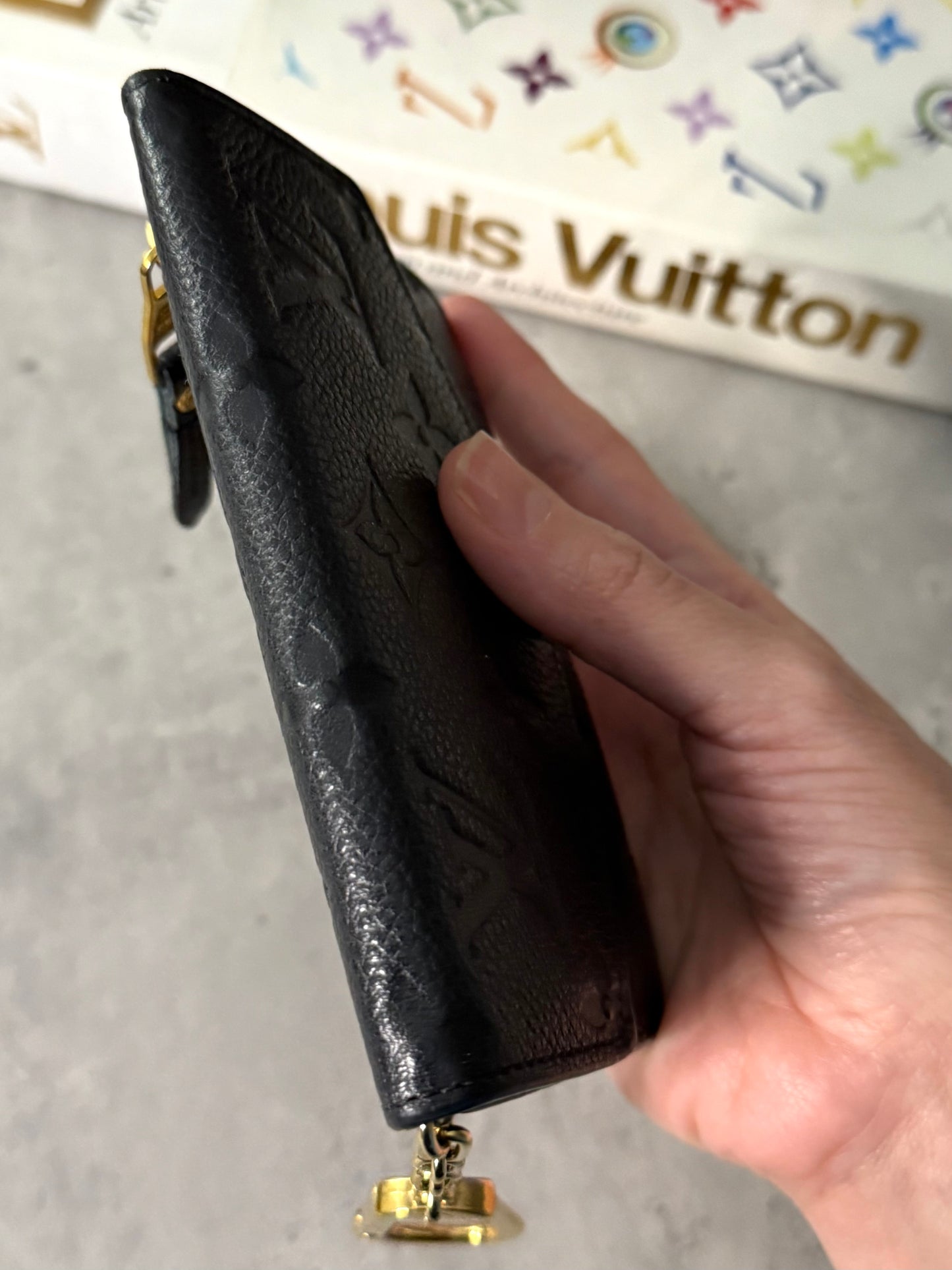 LV Empreinte Noir Key Pouch