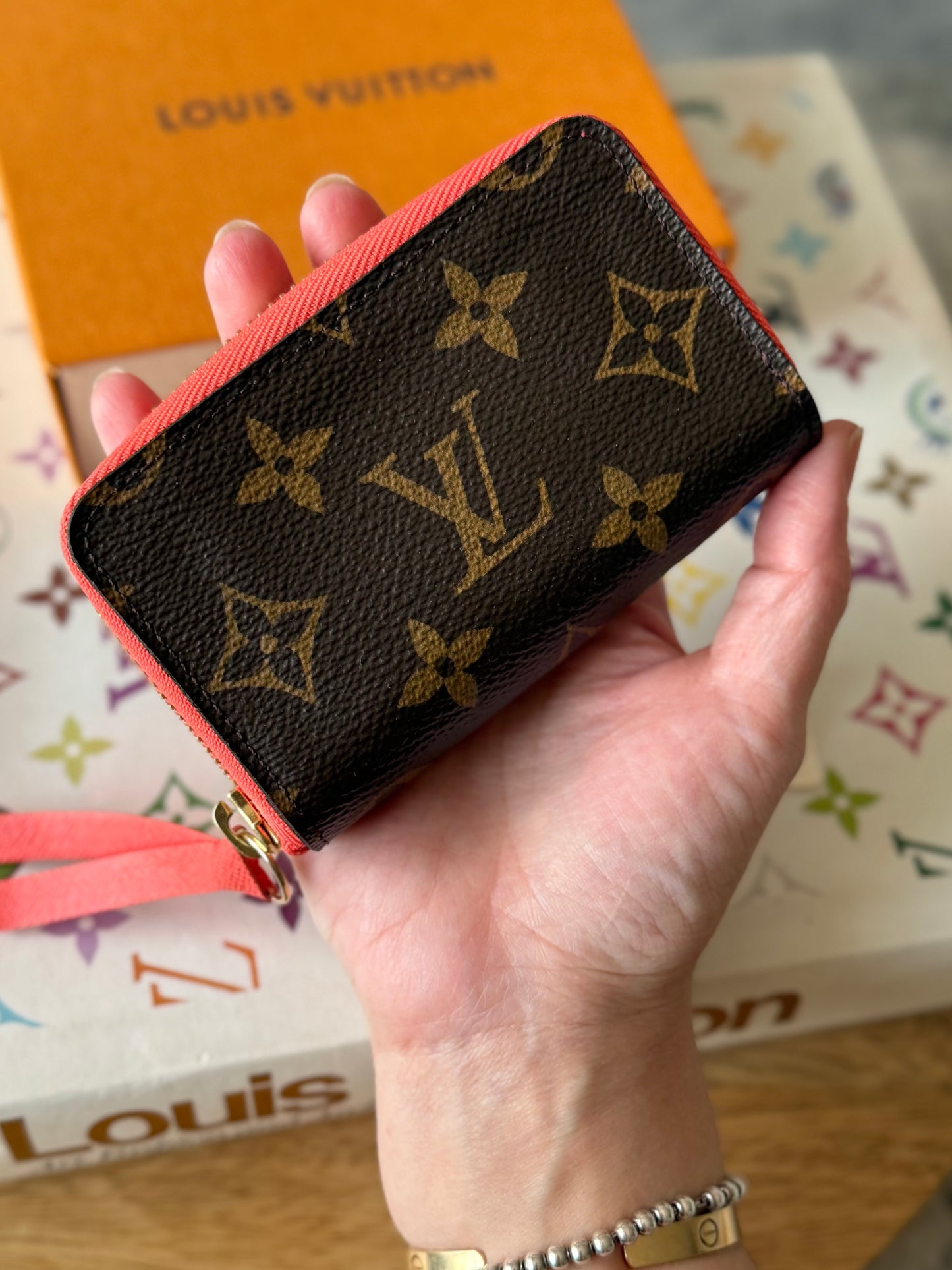 LV Multicartes Poppy Card holder