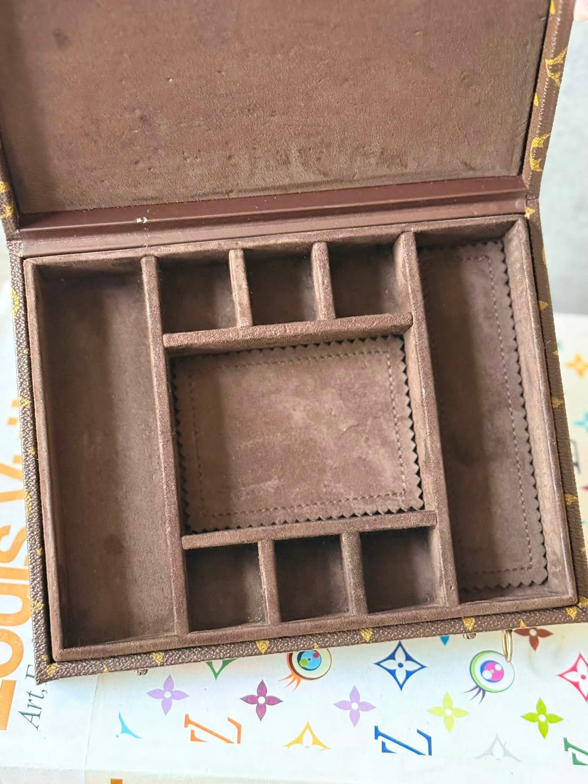 LV Bijoux Vintage Jewelry Case